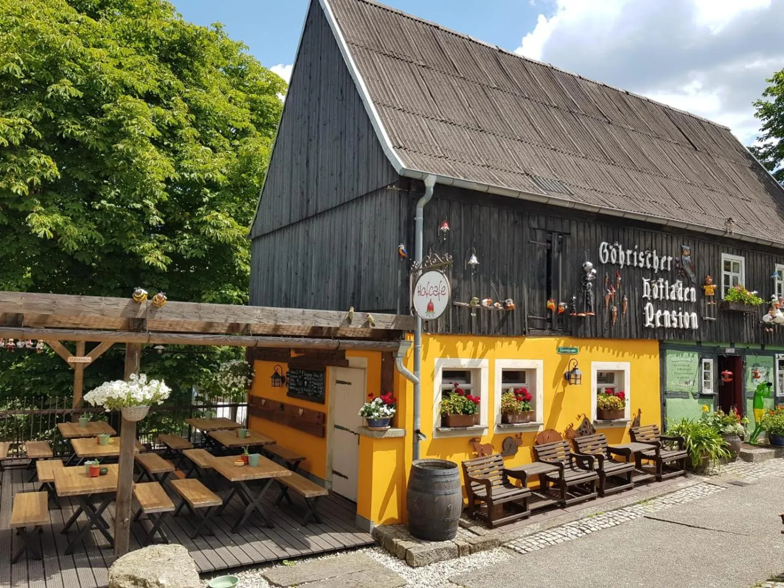Property building in Gohrischer Hof Anno 1798