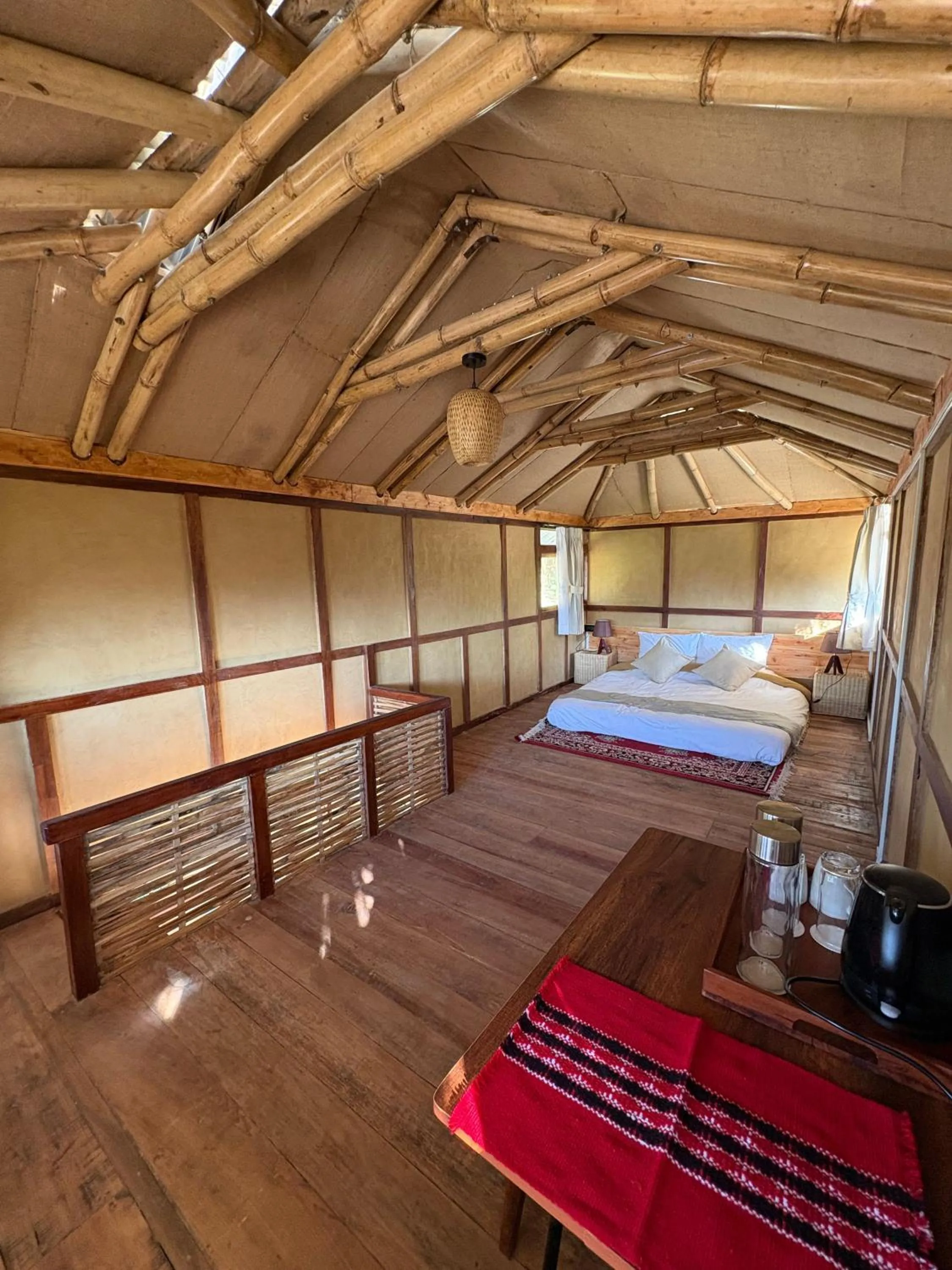 Bed in Art Mile Kalimpong