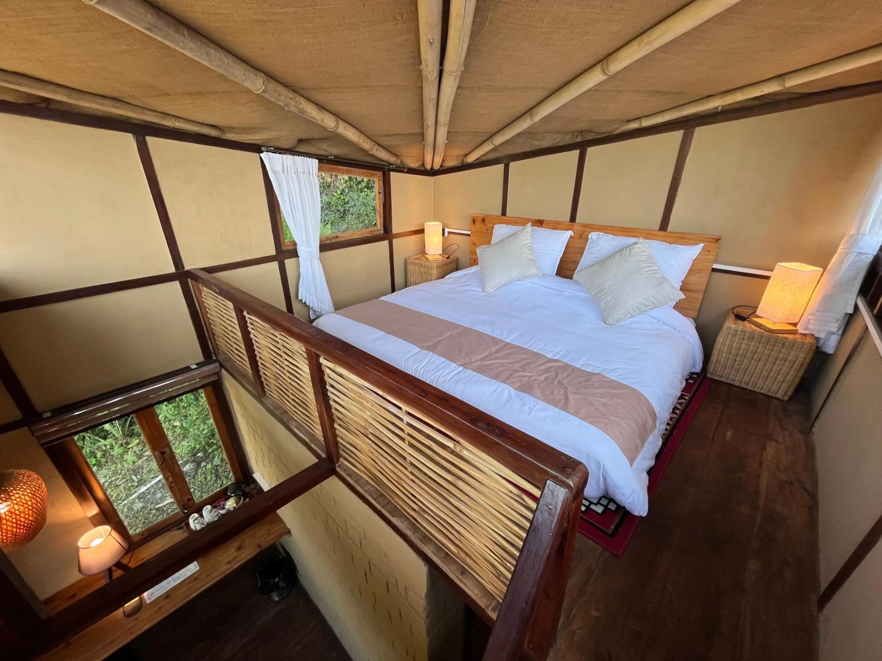 Bedroom, Bed in Art Mile Kalimpong