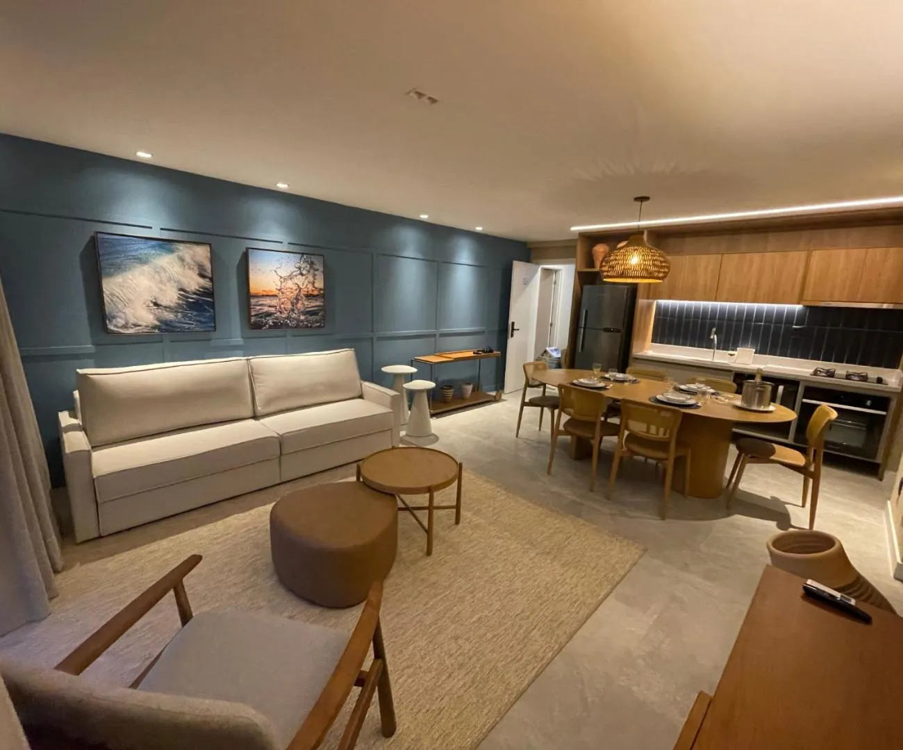 Communal lounge/ TV room in Guarajuba Suítes Premium Boutique Hotel