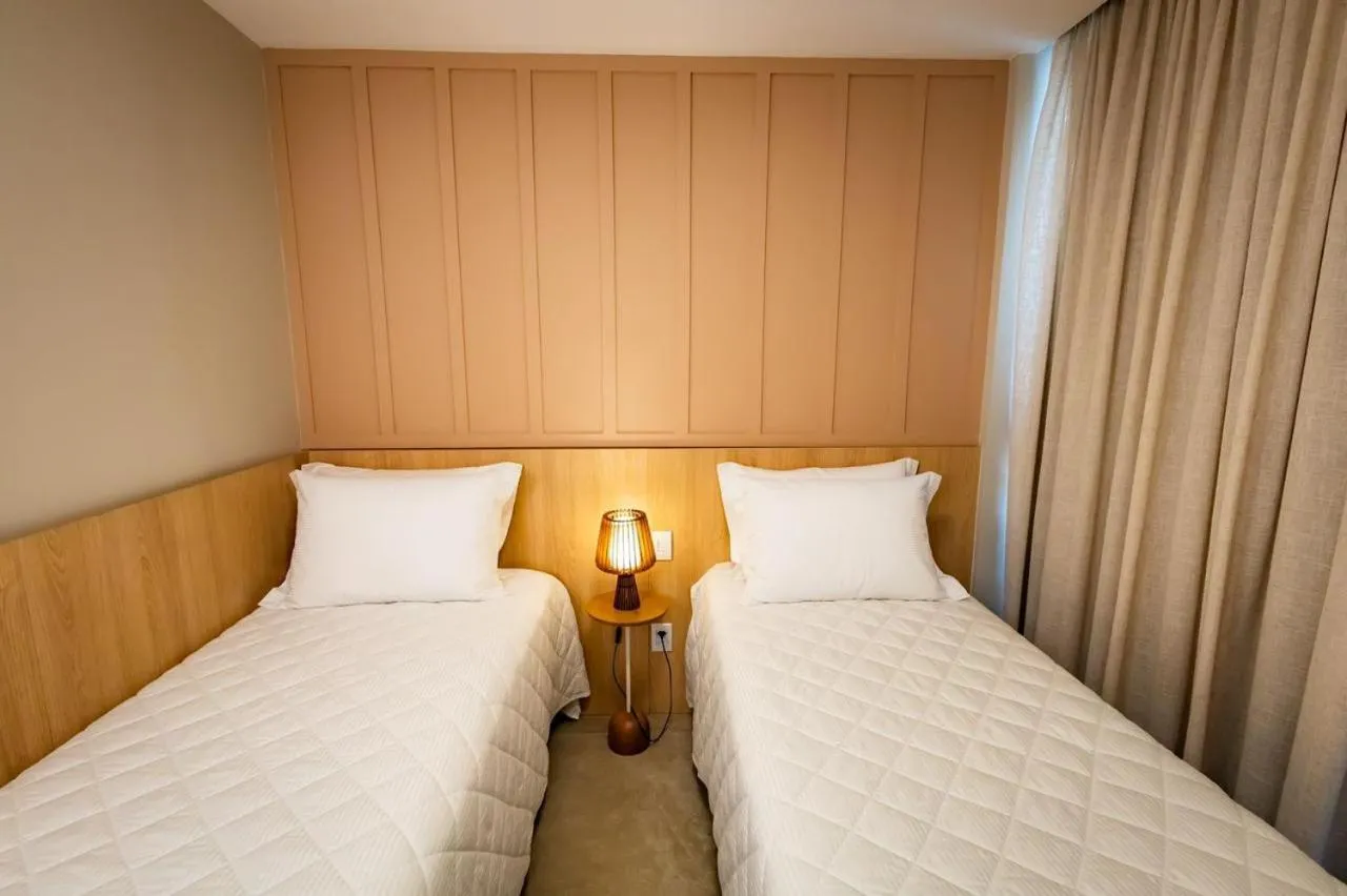 Bed in Guarajuba Suítes Premium Boutique Hotel