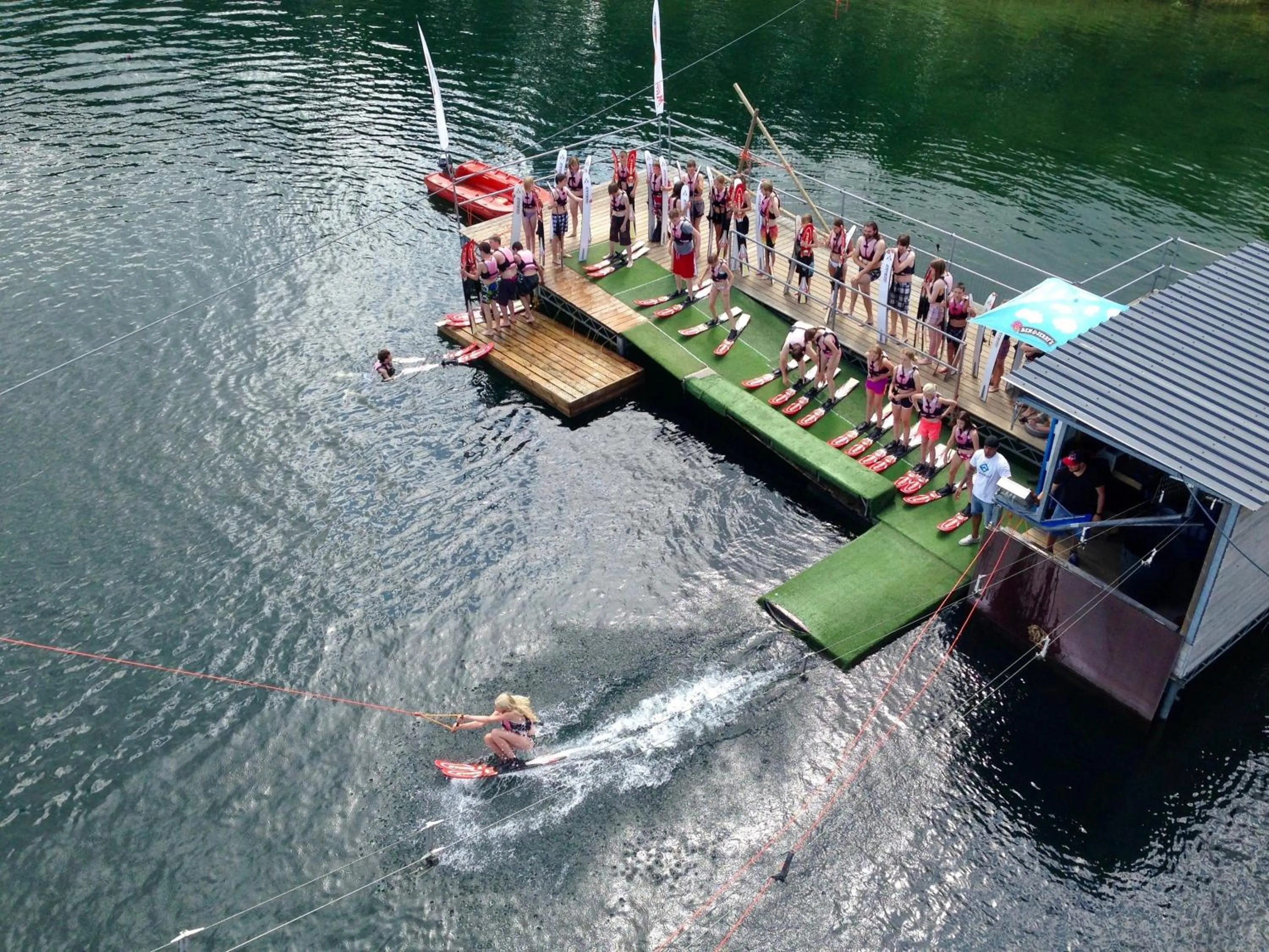 Aqua park in Hotel Umberto