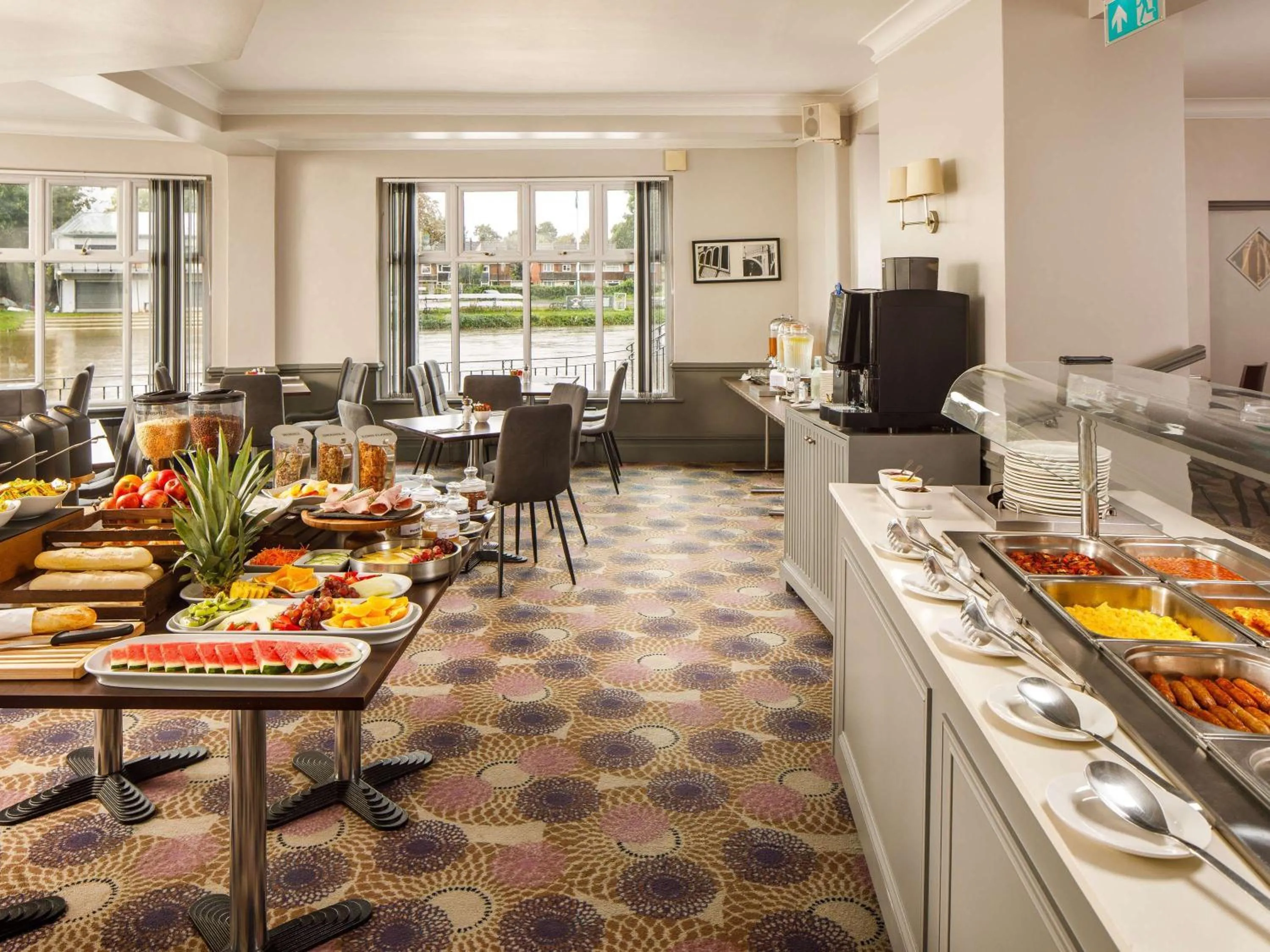 Property building in Sunday London Staines-upon-Thames Heathrow T5