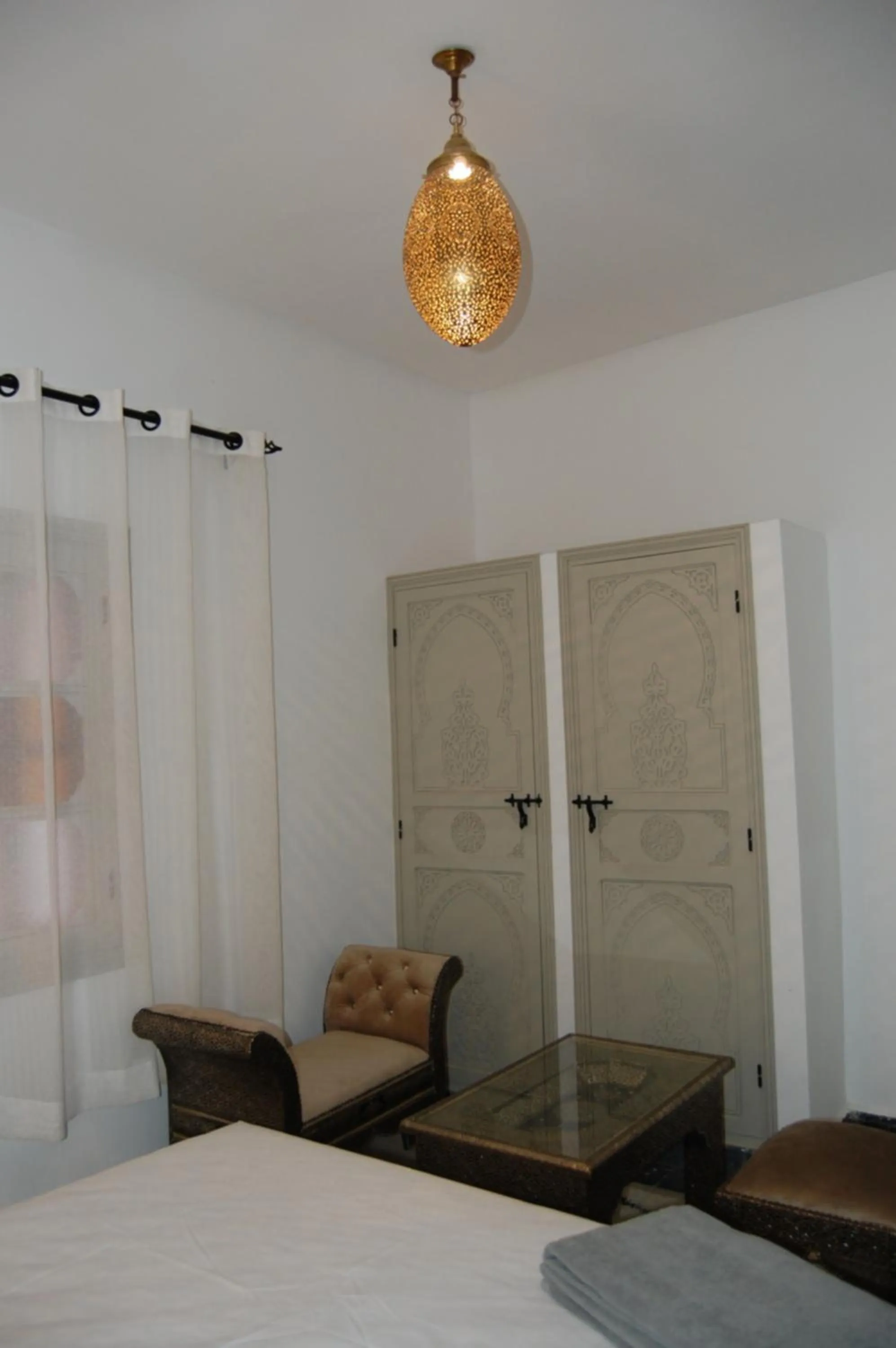 Bed in Riad Orient Palace