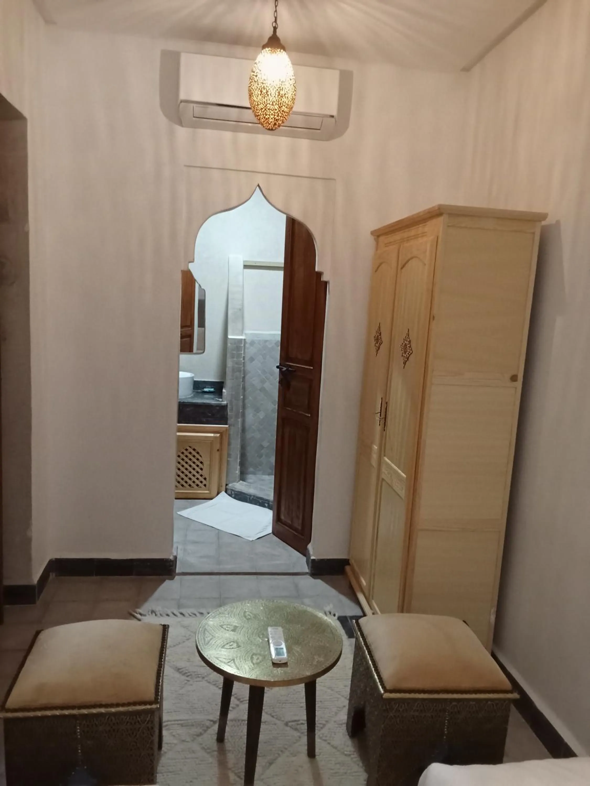 Bed in Riad Orient Palace