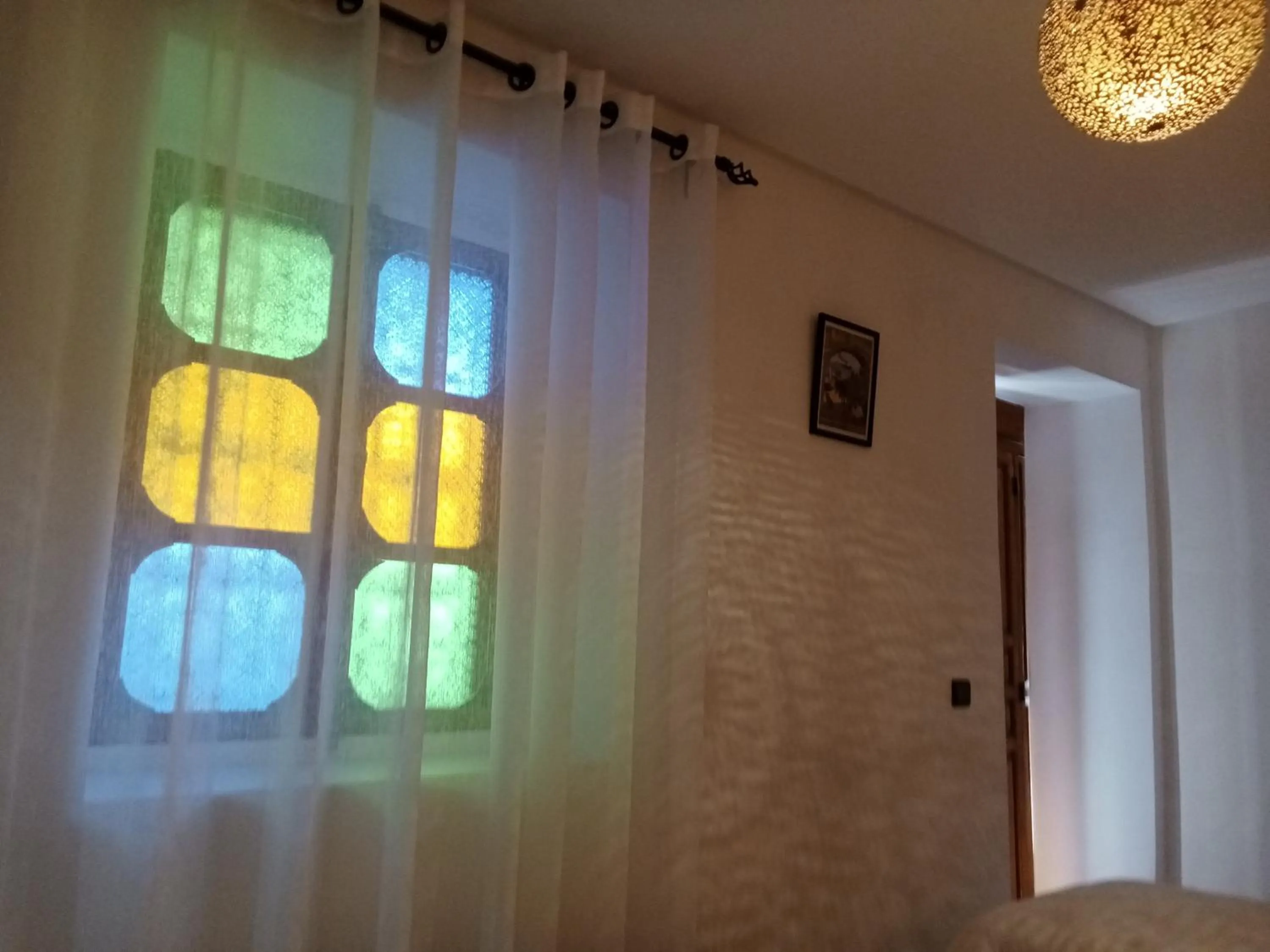 Bed in Riad Orient Palace