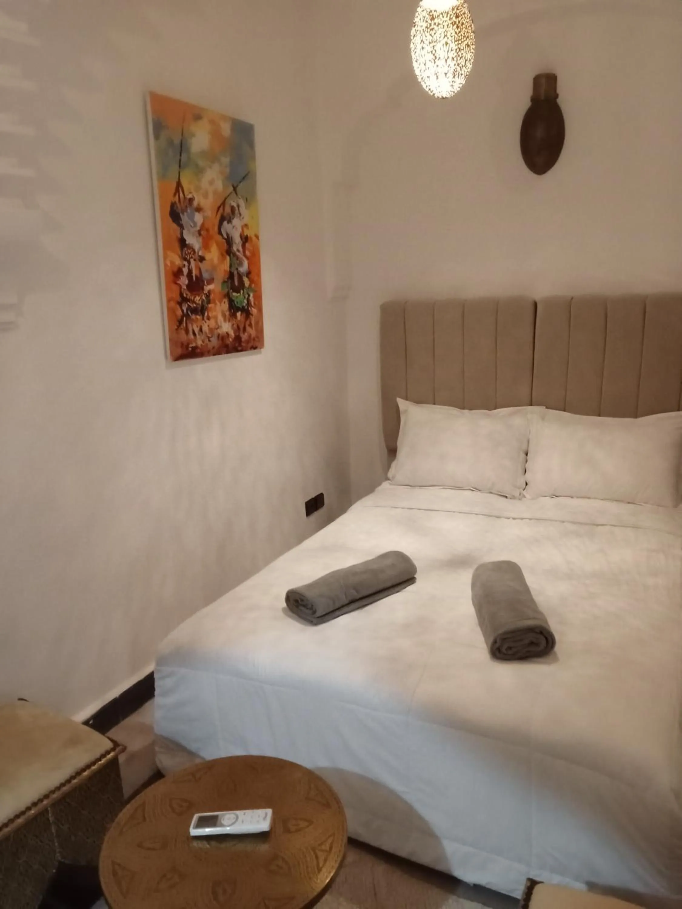 Bed in Riad Orient Palace