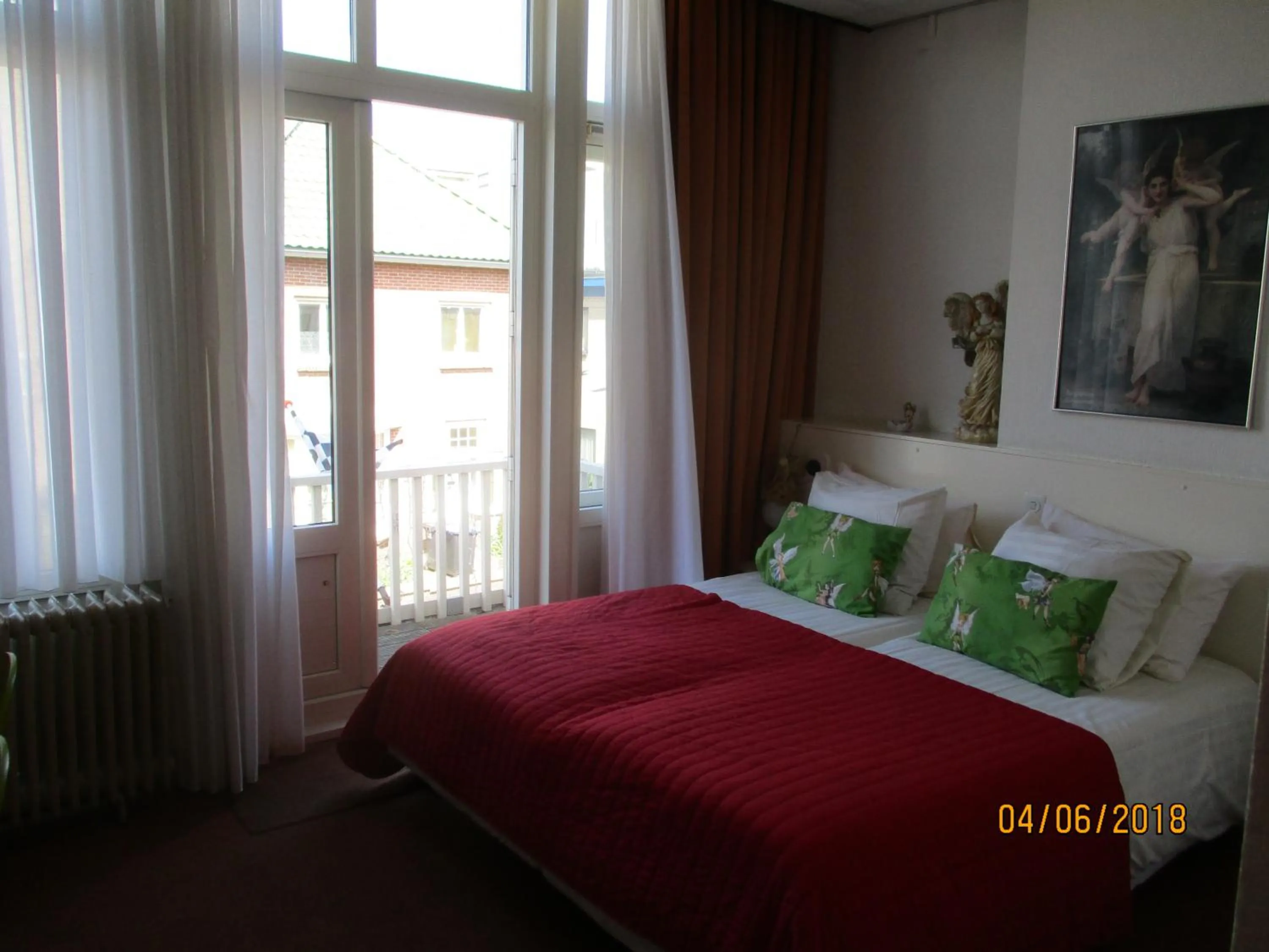 Bed in Hotel Hoogland Zandvoort aan Zee