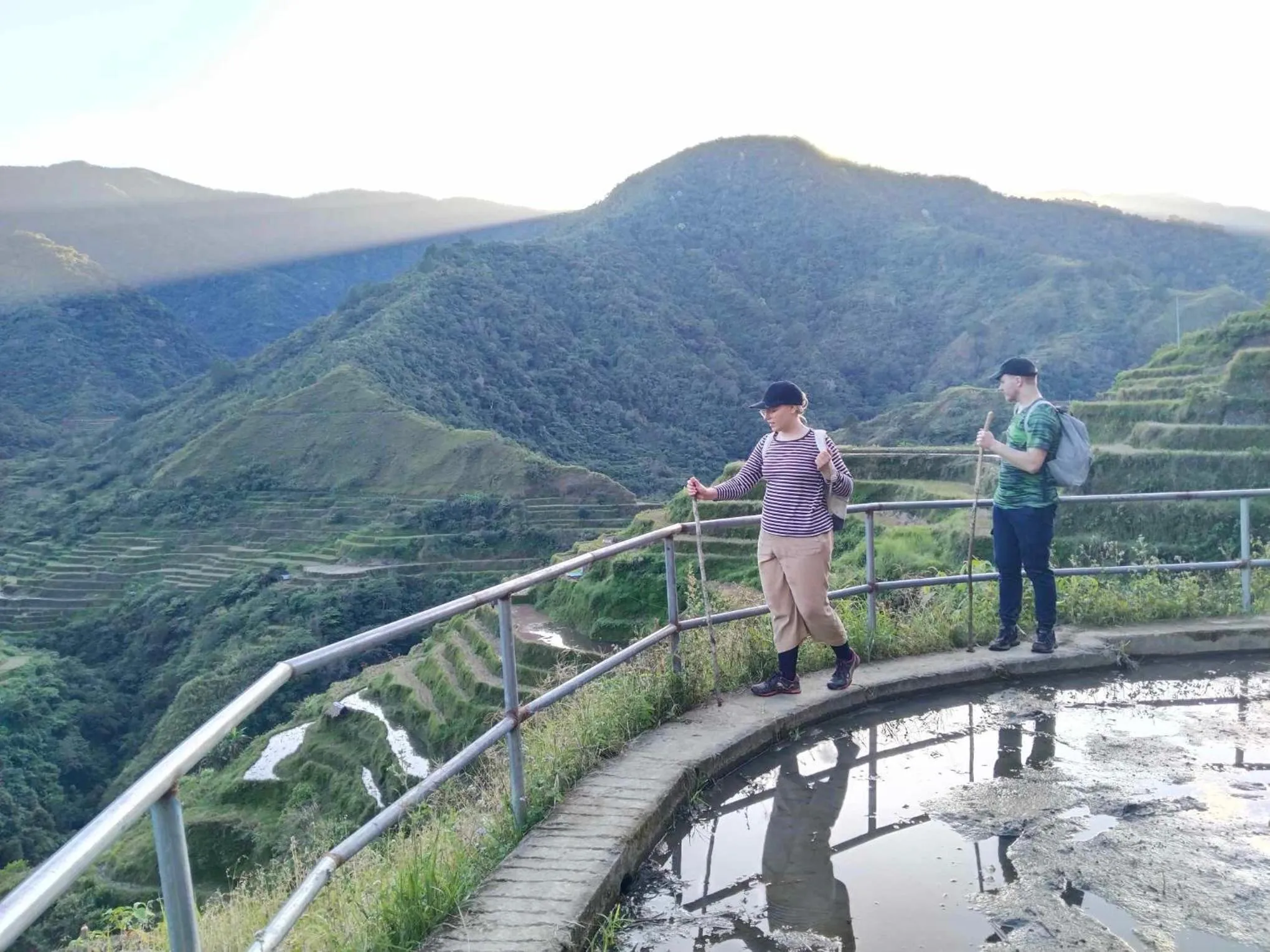 Hiking in BANAUE EVERGREEN HOSTEL AND RESTAURANT