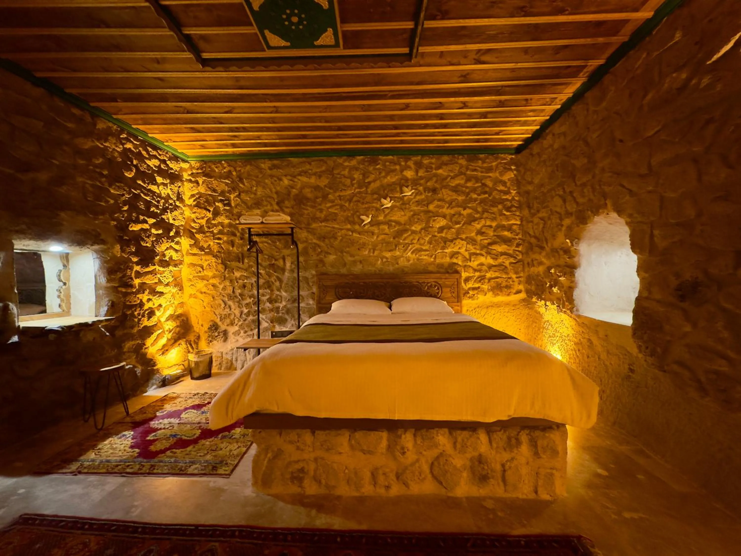 Photo of the whole room, Bed in Euphoria Cave House