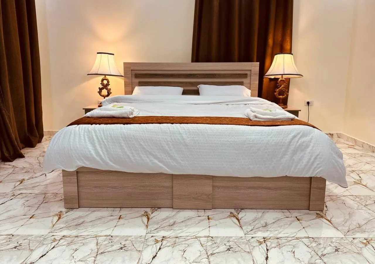 Bed in Dream Hotel jerash