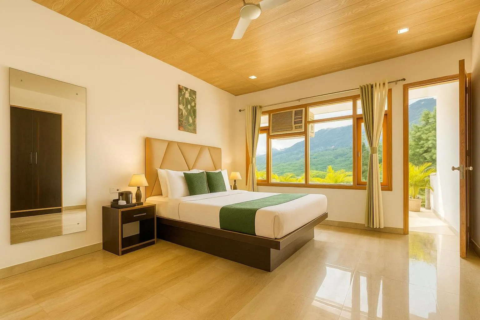 Bed in Hotel Shiva Lake - Near Mussoorie Lake