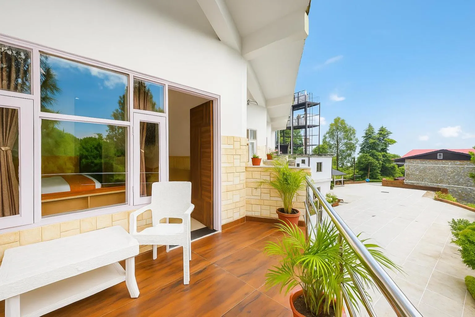 View (from property/room) in Hotel Shiva Lake - Near Mussoorie Lake