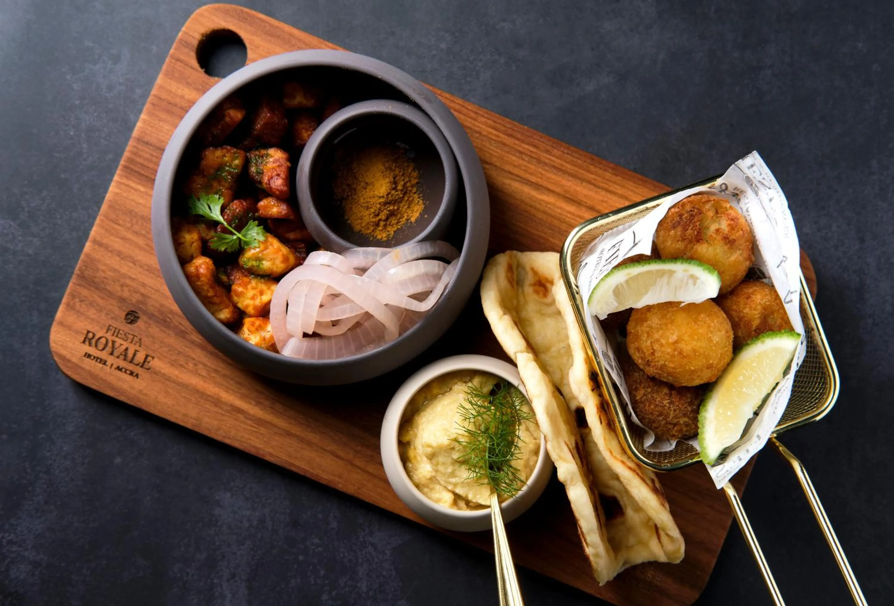 Restaurant/places to eat in Fiesta Royale Hotel