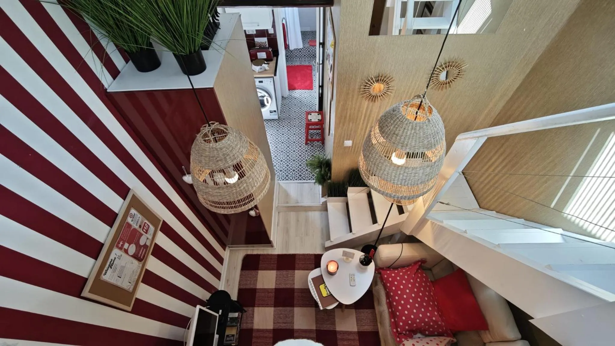 Seating area in Studios with Mezzanine Rua da Moeda