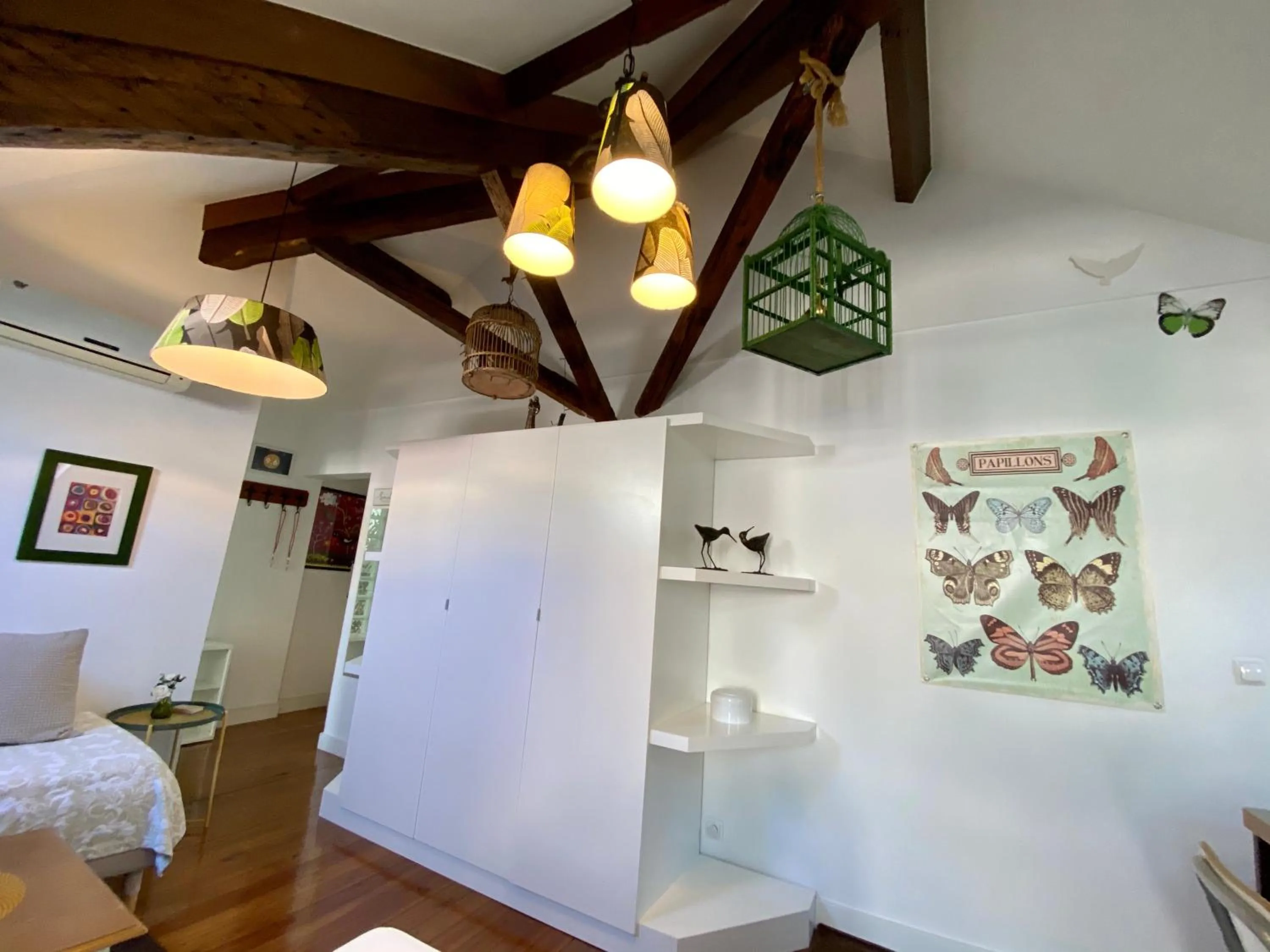 Living room in Studios with Mezzanine Rua da Moeda