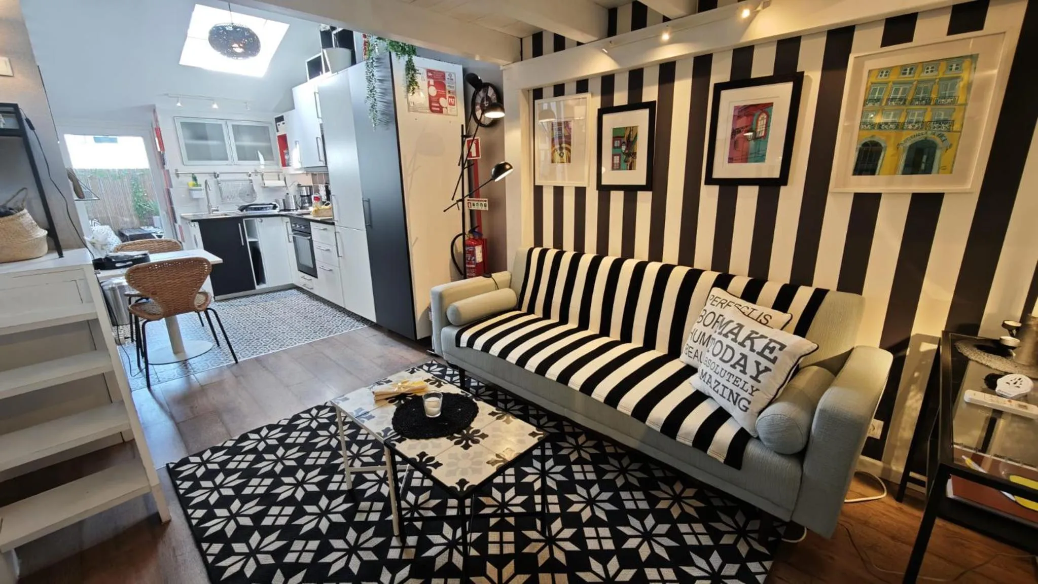 Bed in Studios with Mezzanine Rua da Moeda