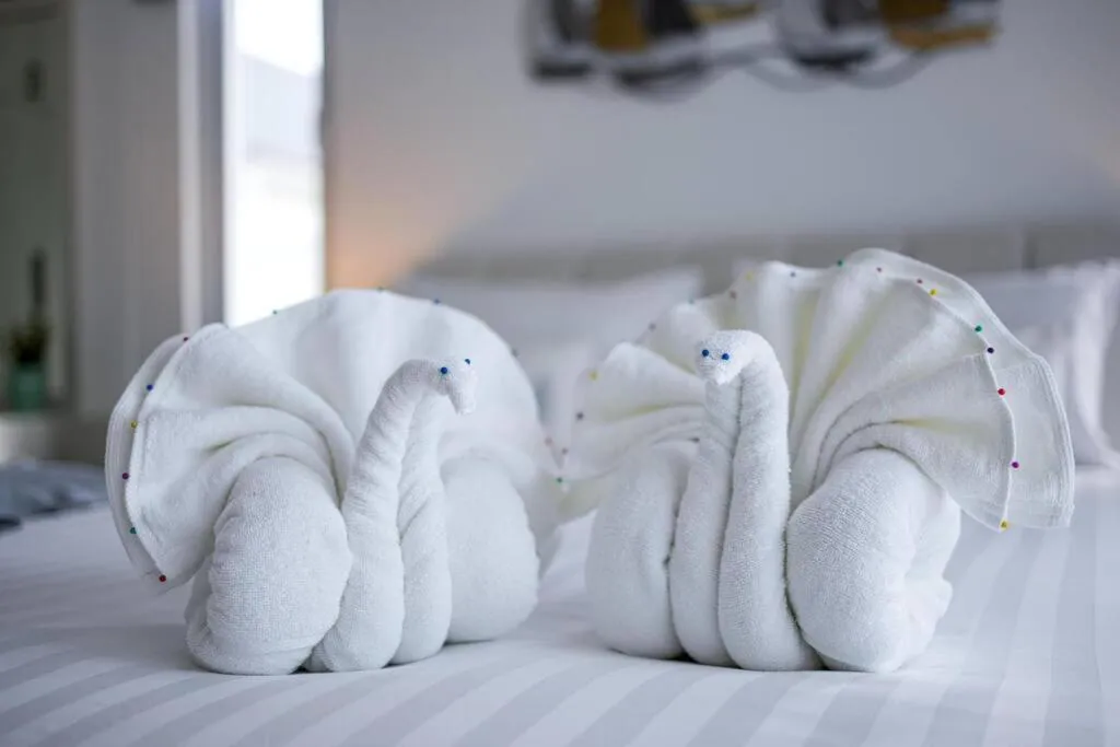 Bed in Private Modern 3 Bedroom Pool Villa! AV1