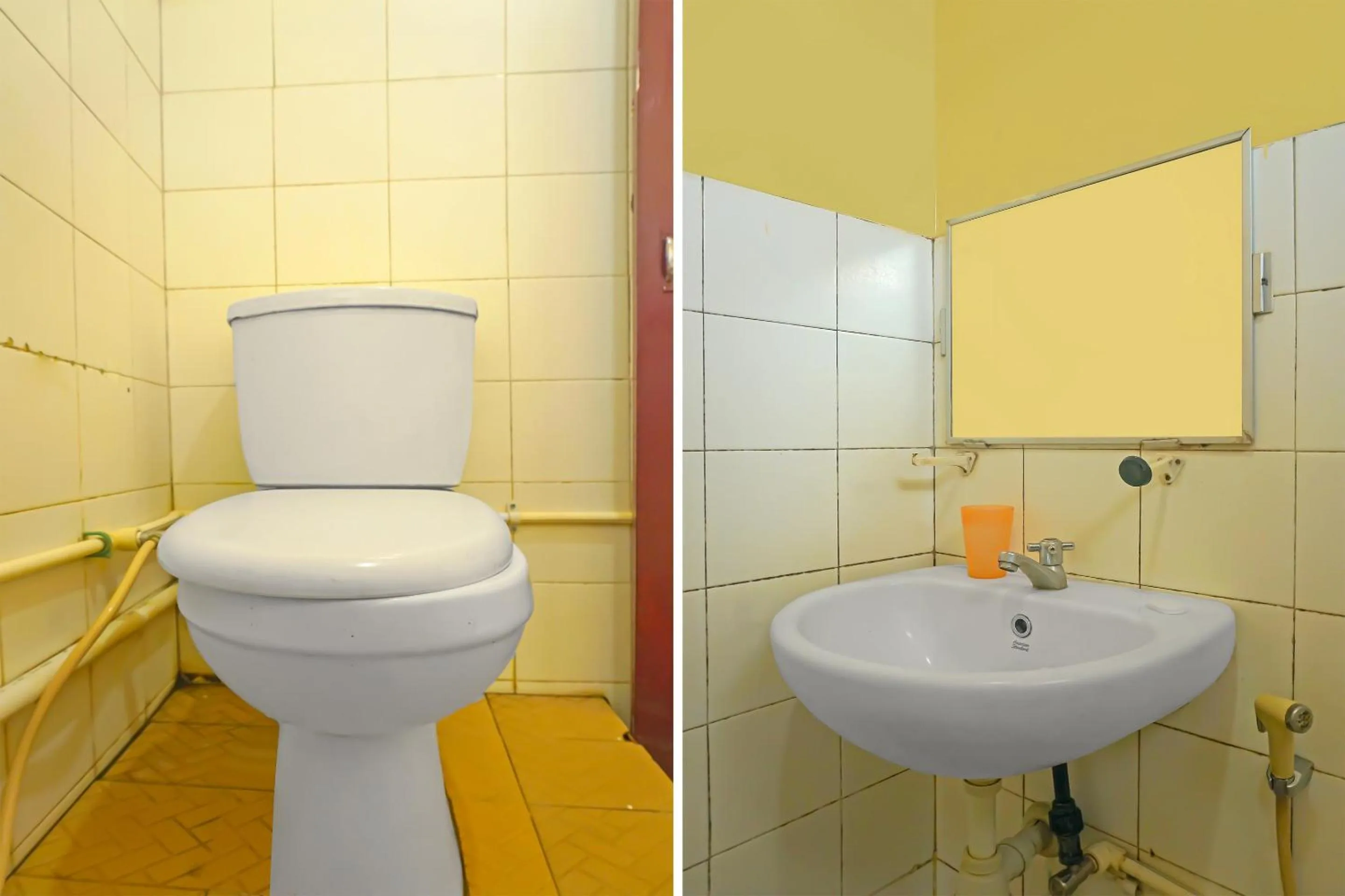 Bedroom in Hotel O Penginapan Laras PaminggirNearPesona Alam Seafood Pink Mira