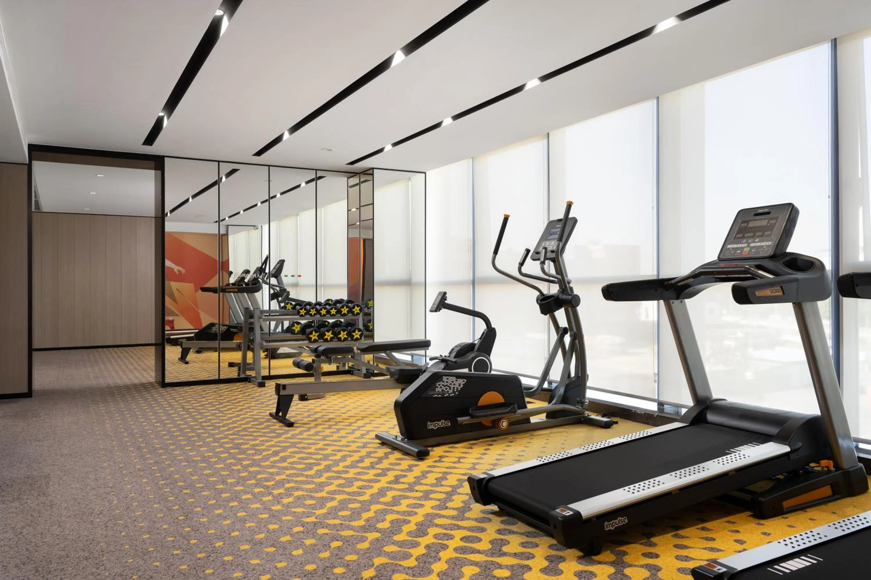Fitness centre/facilities in Hampton by Hilton Guangzhou Renhe Baiyun Airport-Free Shuttle Bus During The Canton Fair