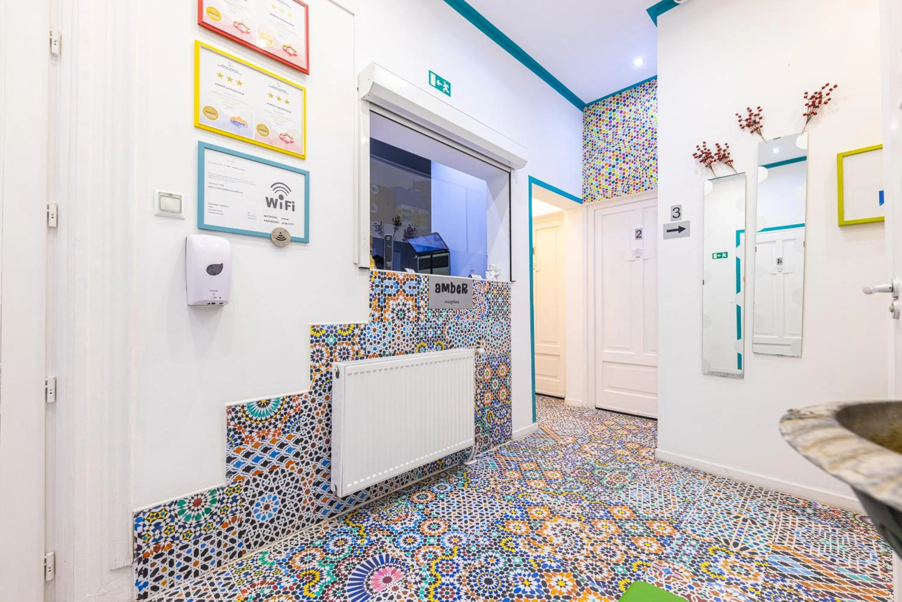 Property building in Amber Gardenview Studios Downtown