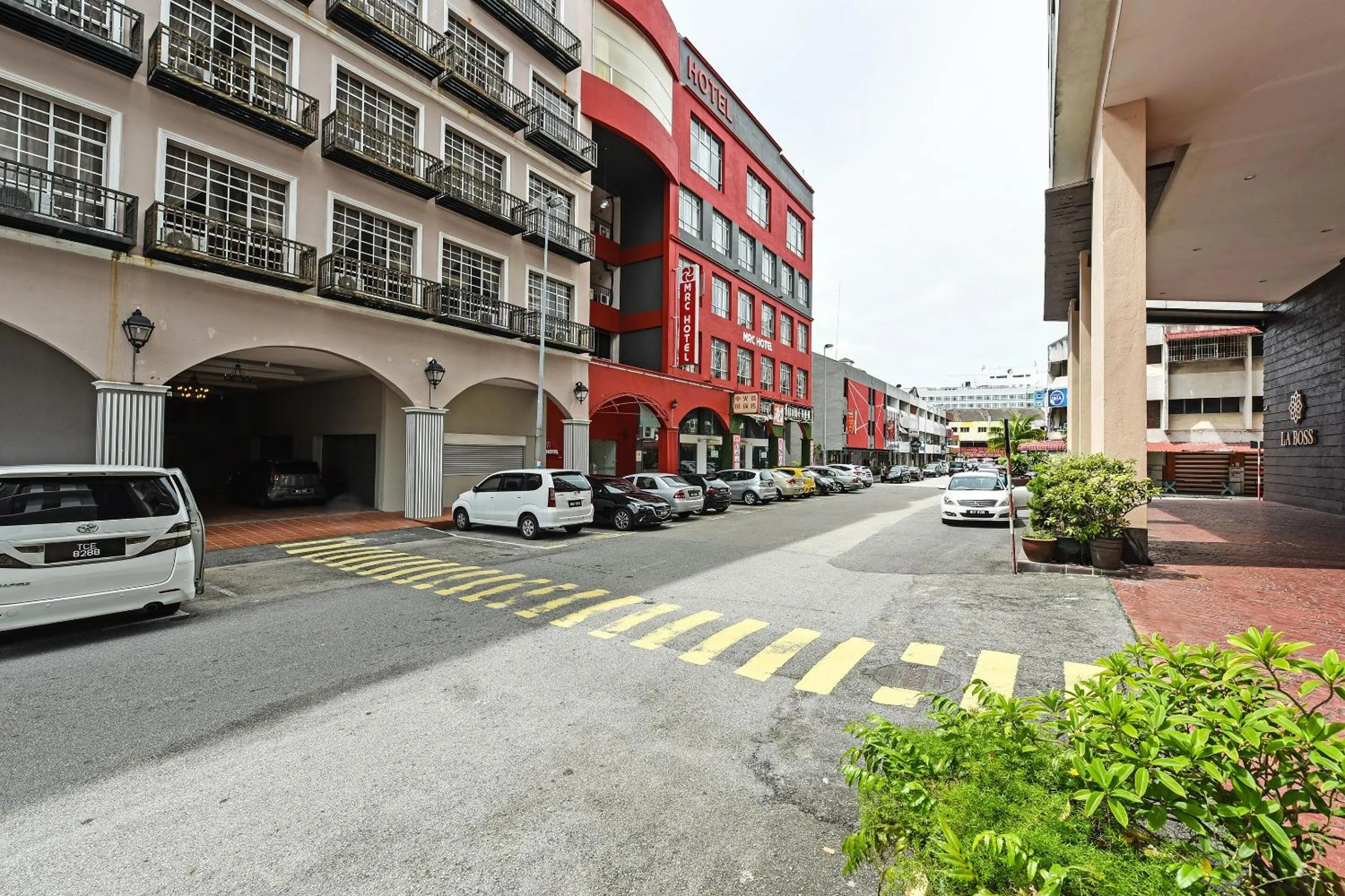 Street view in MRC Hotel Melaka Raya