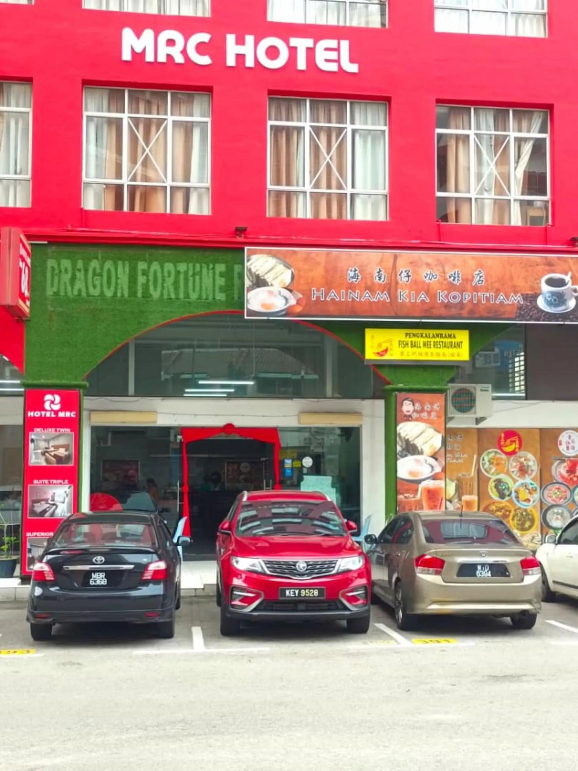 Property building in MRC Hotel Melaka Raya