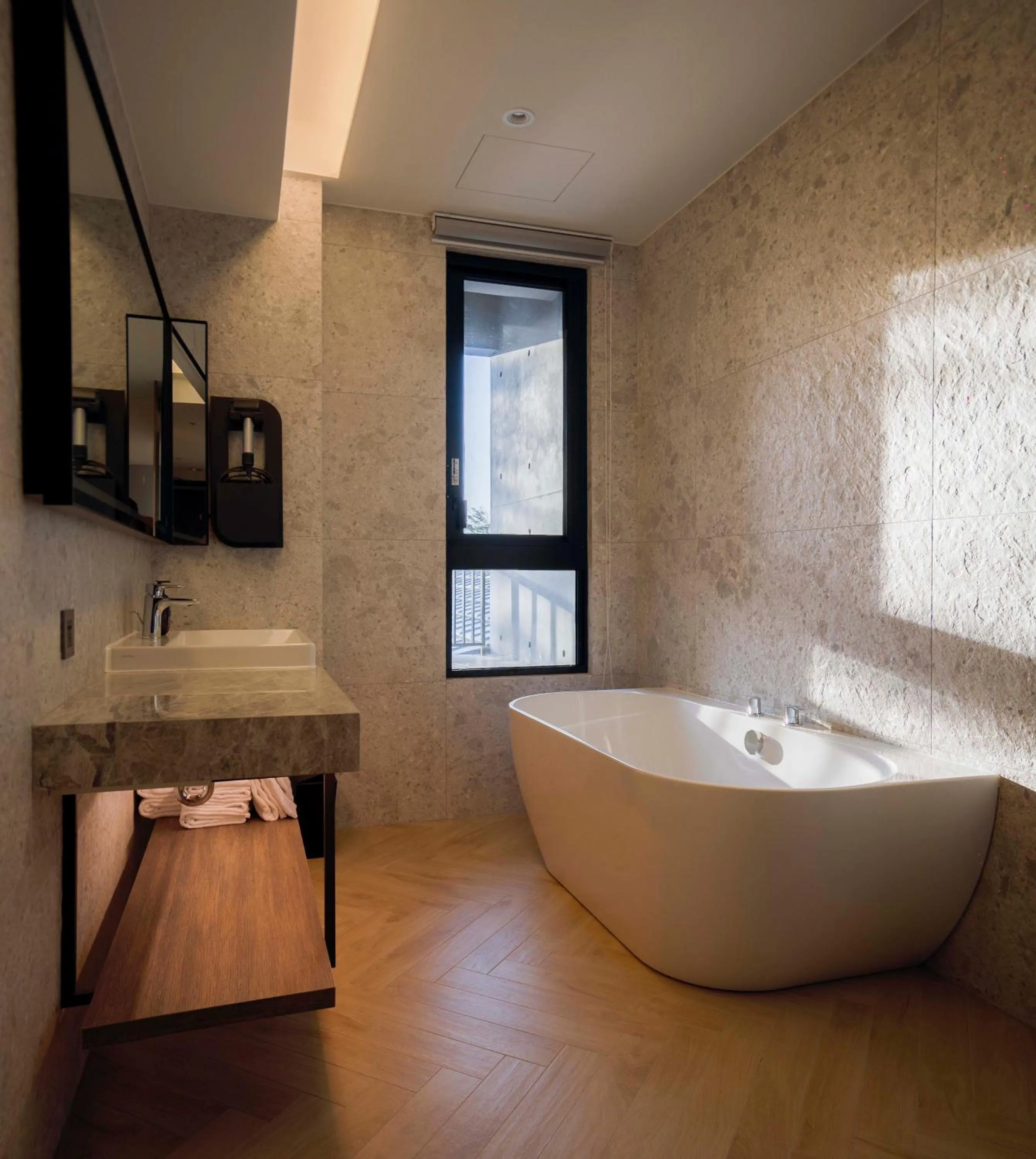 Bathroom in XIUXI Anping Hotel