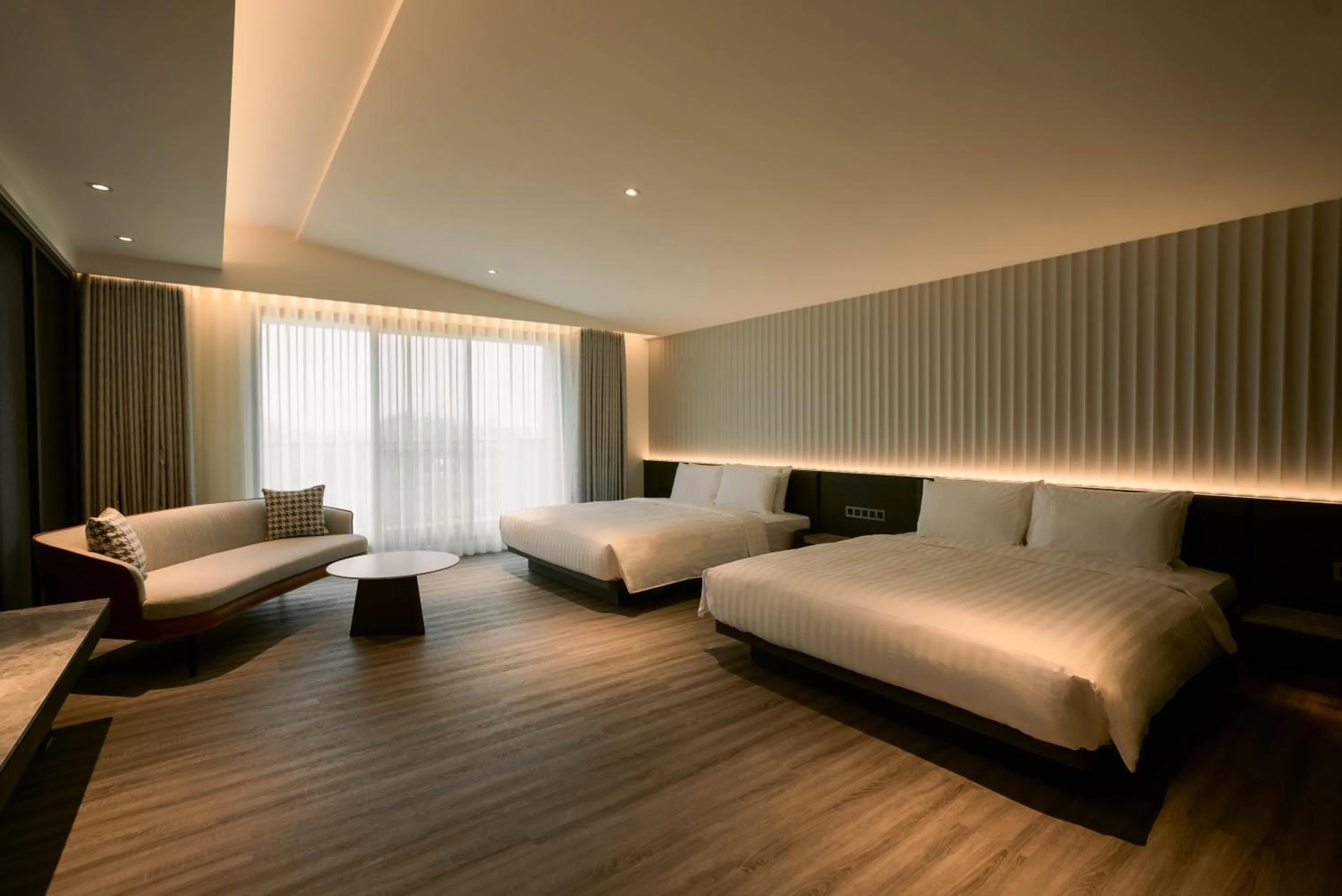 Photo of the whole room, Bed in XIUXI Anping Hotel