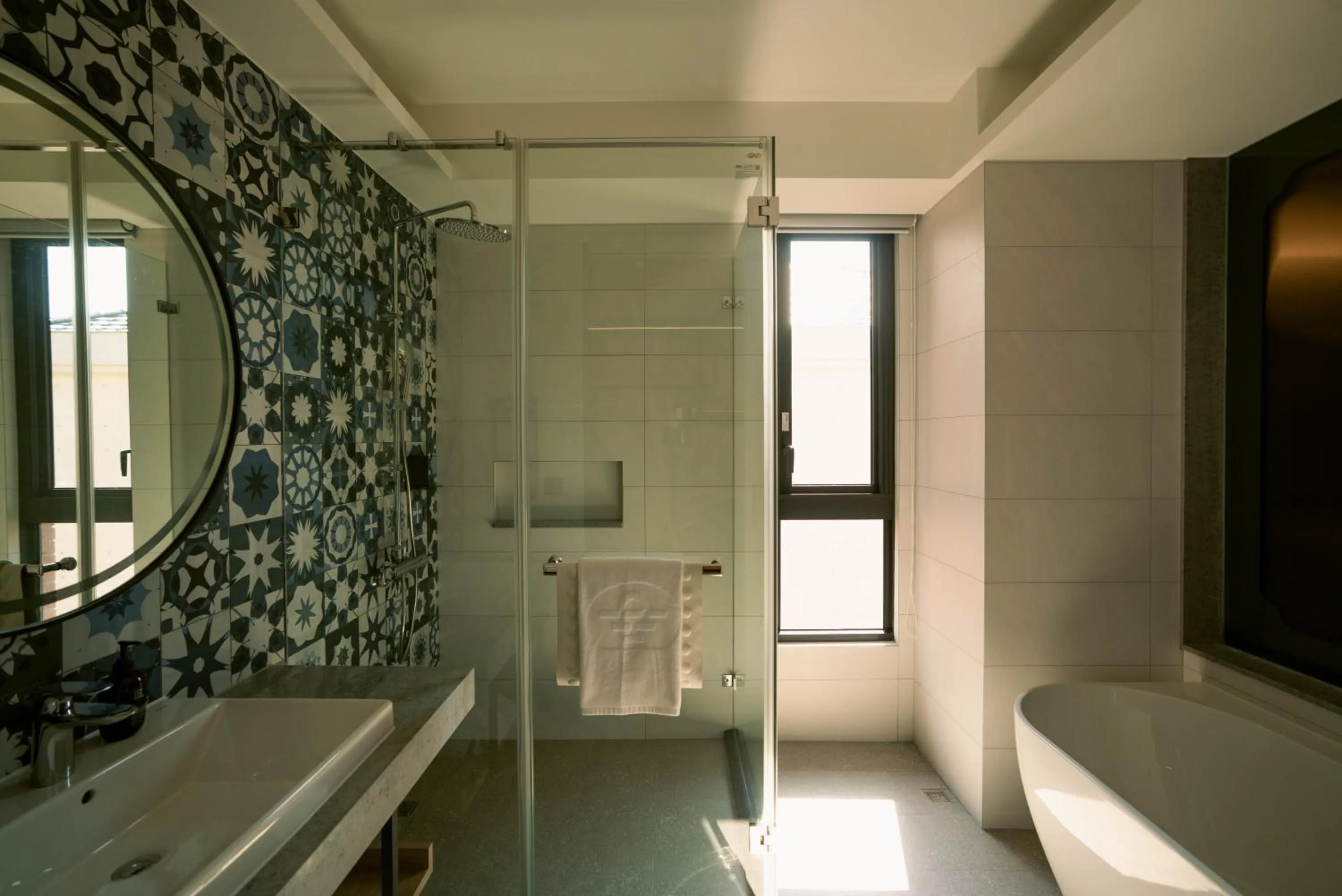 Bathroom in XIUXI Anping Hotel