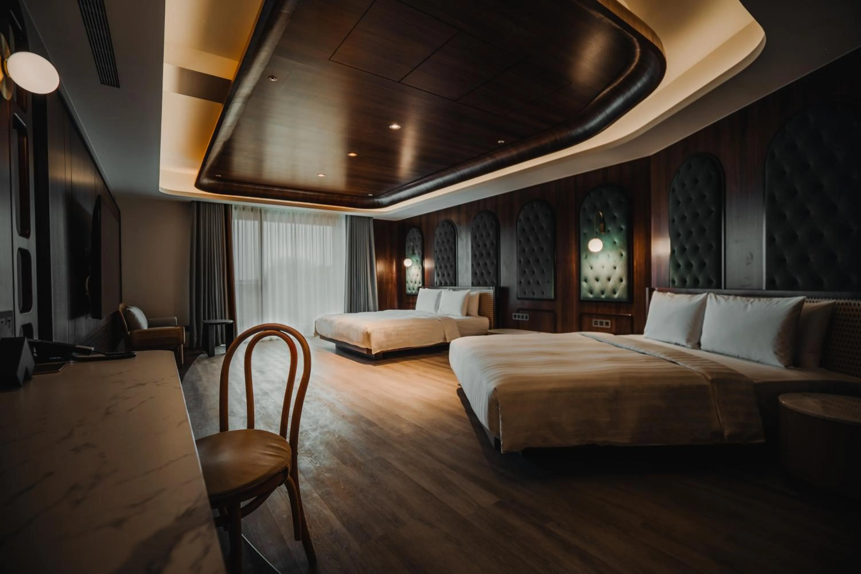 Photo of the whole room, Bed in XIUXI Anping Hotel