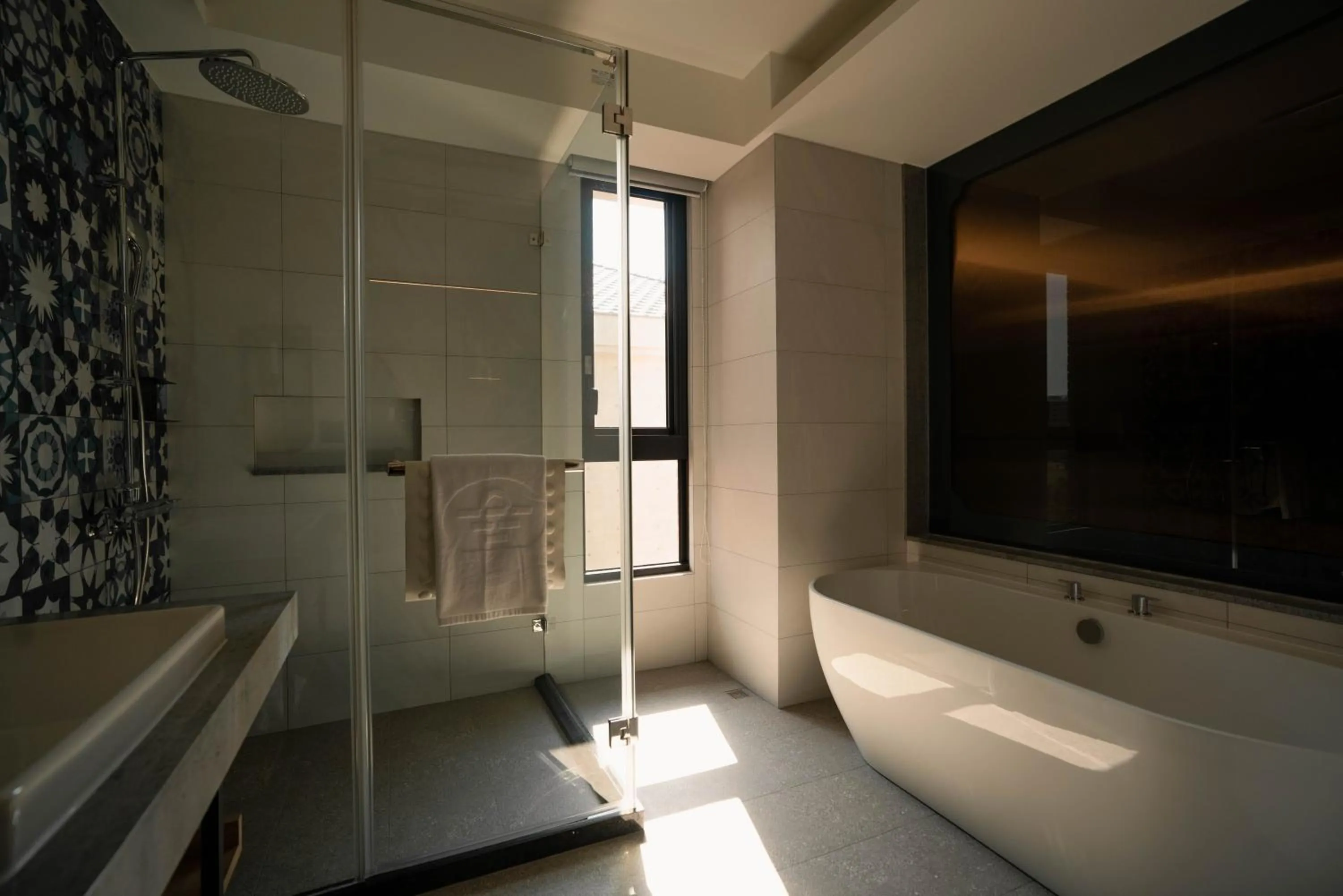 Bathroom in XIUXI Anping Hotel