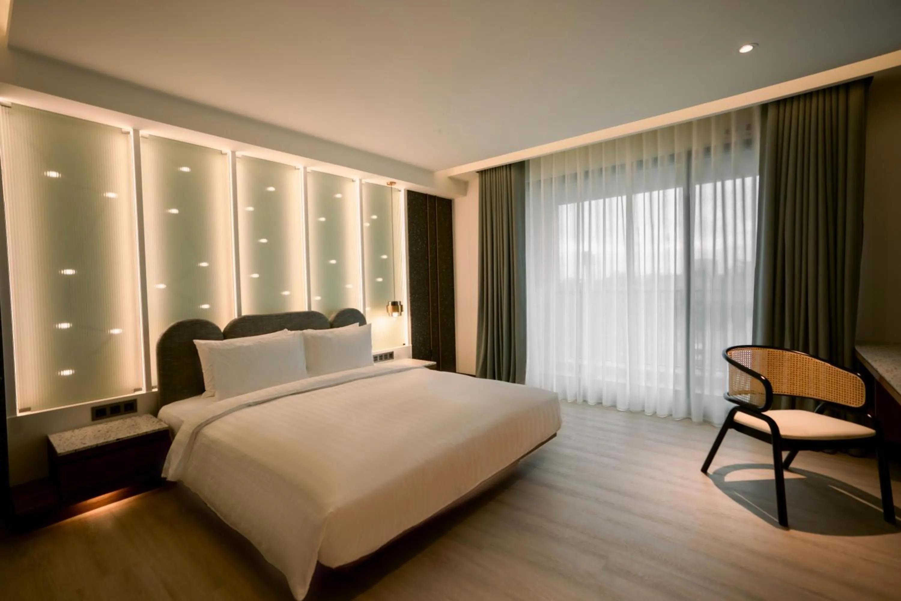 Living room, Bed in XIUXI Anping Hotel