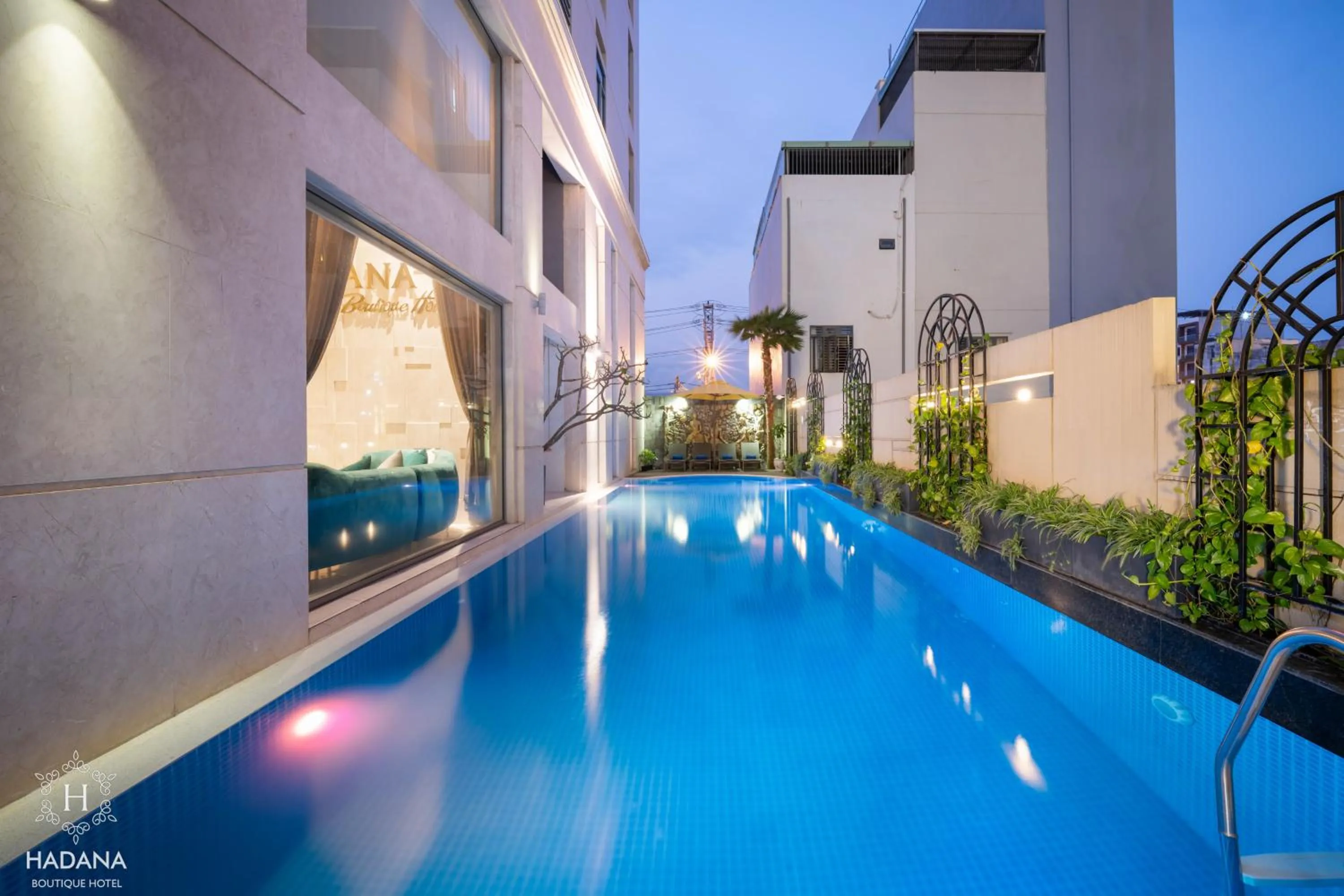 Property building in Hadana Boutique Hotel Danang