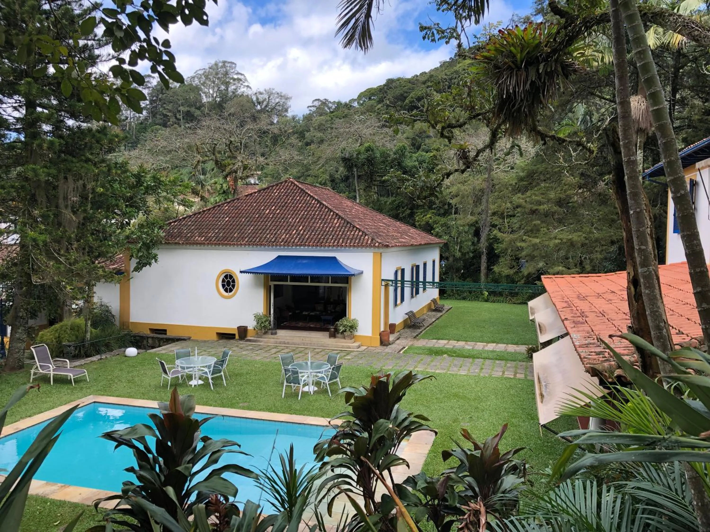 Garden in Pousada Vila Brasil