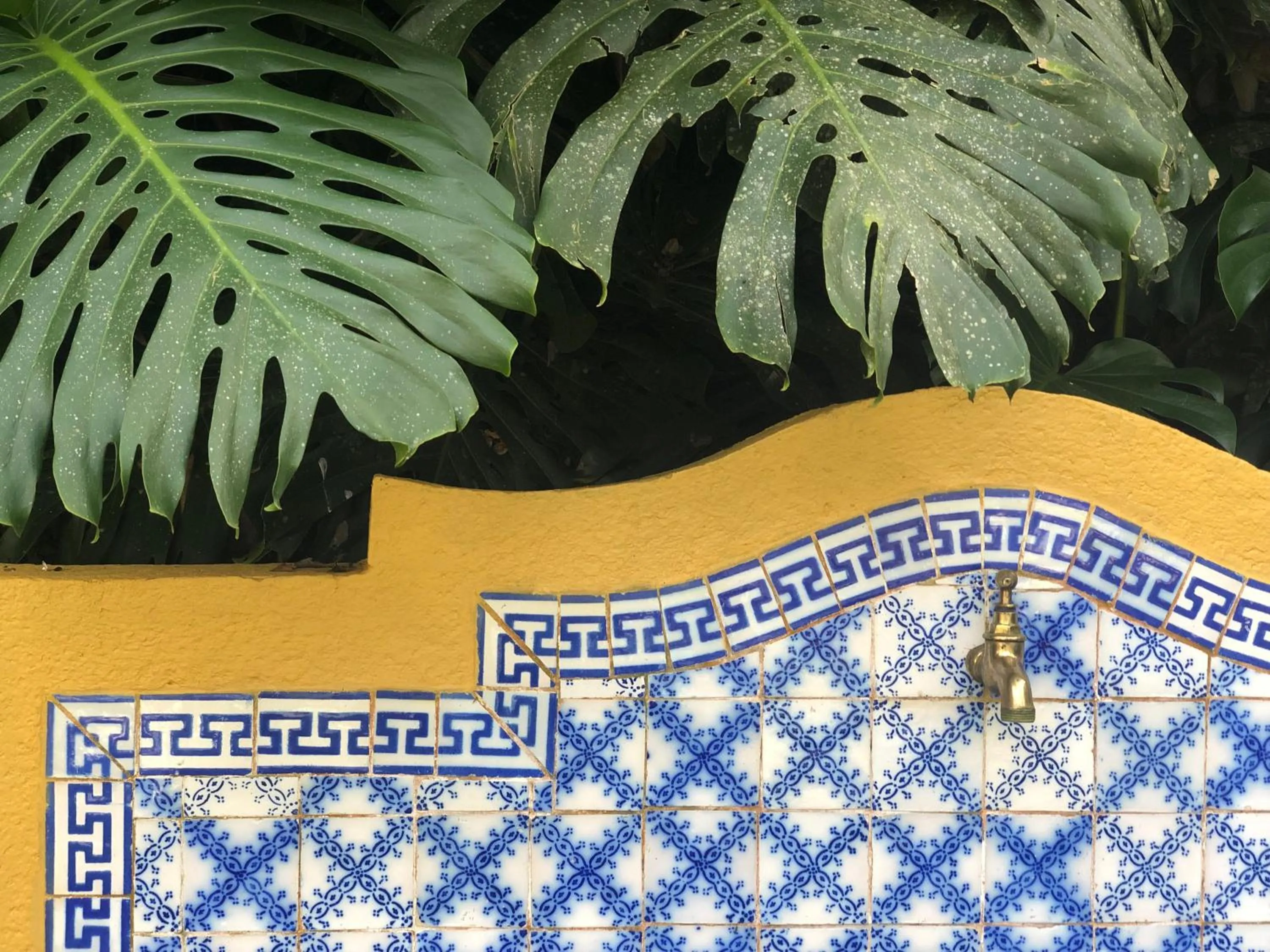 Decorative detail in Pousada Vila Brasil