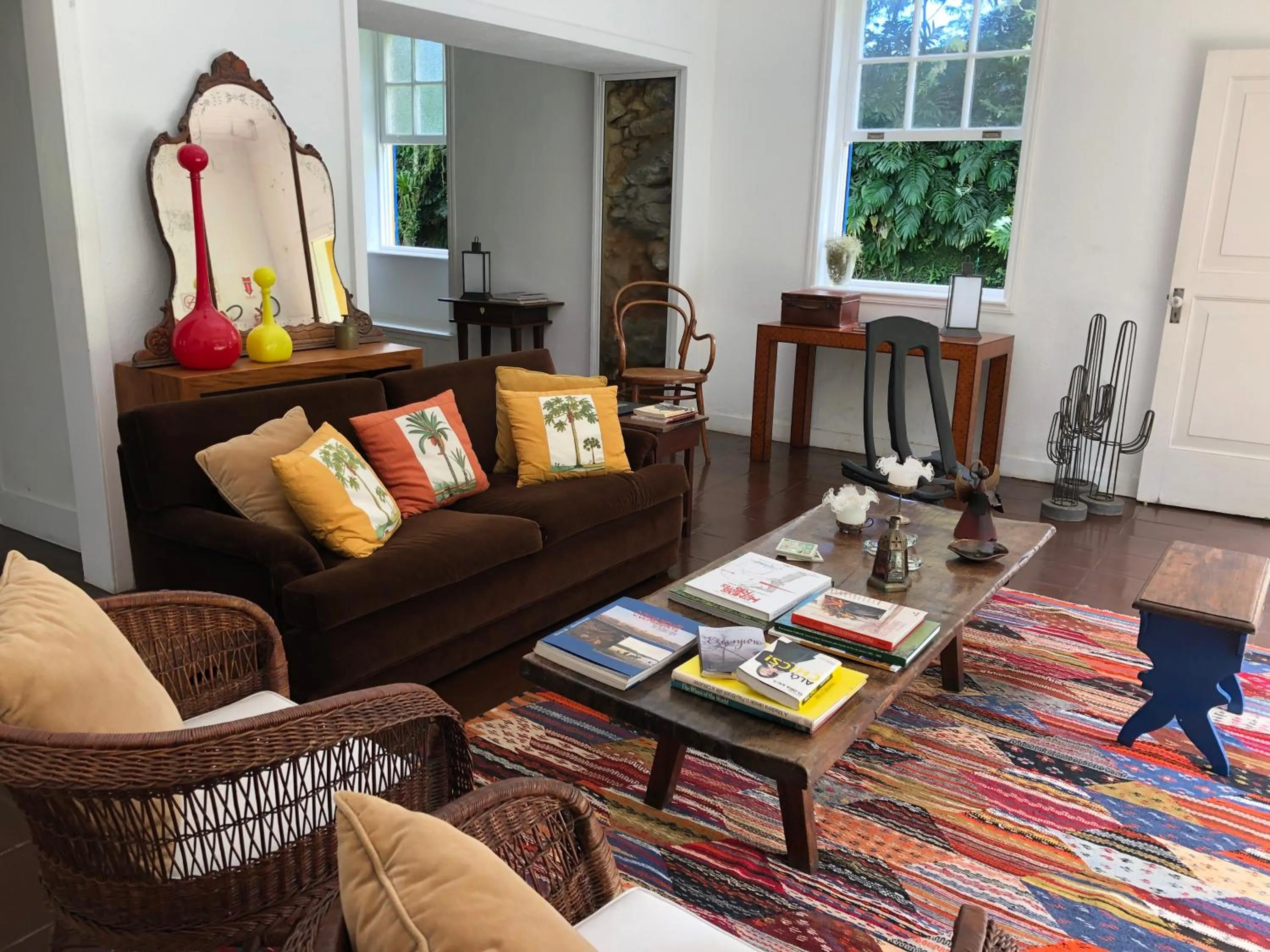 Communal lounge/ TV room in Pousada Vila Brasil