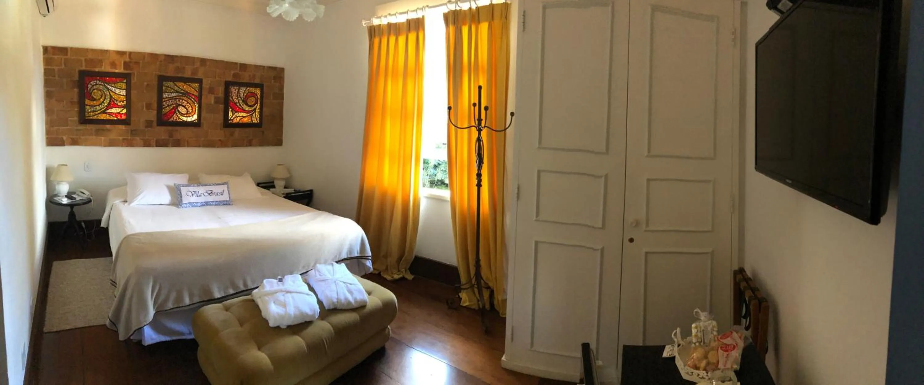 Photo of the whole room, Bed in Pousada Vila Brasil