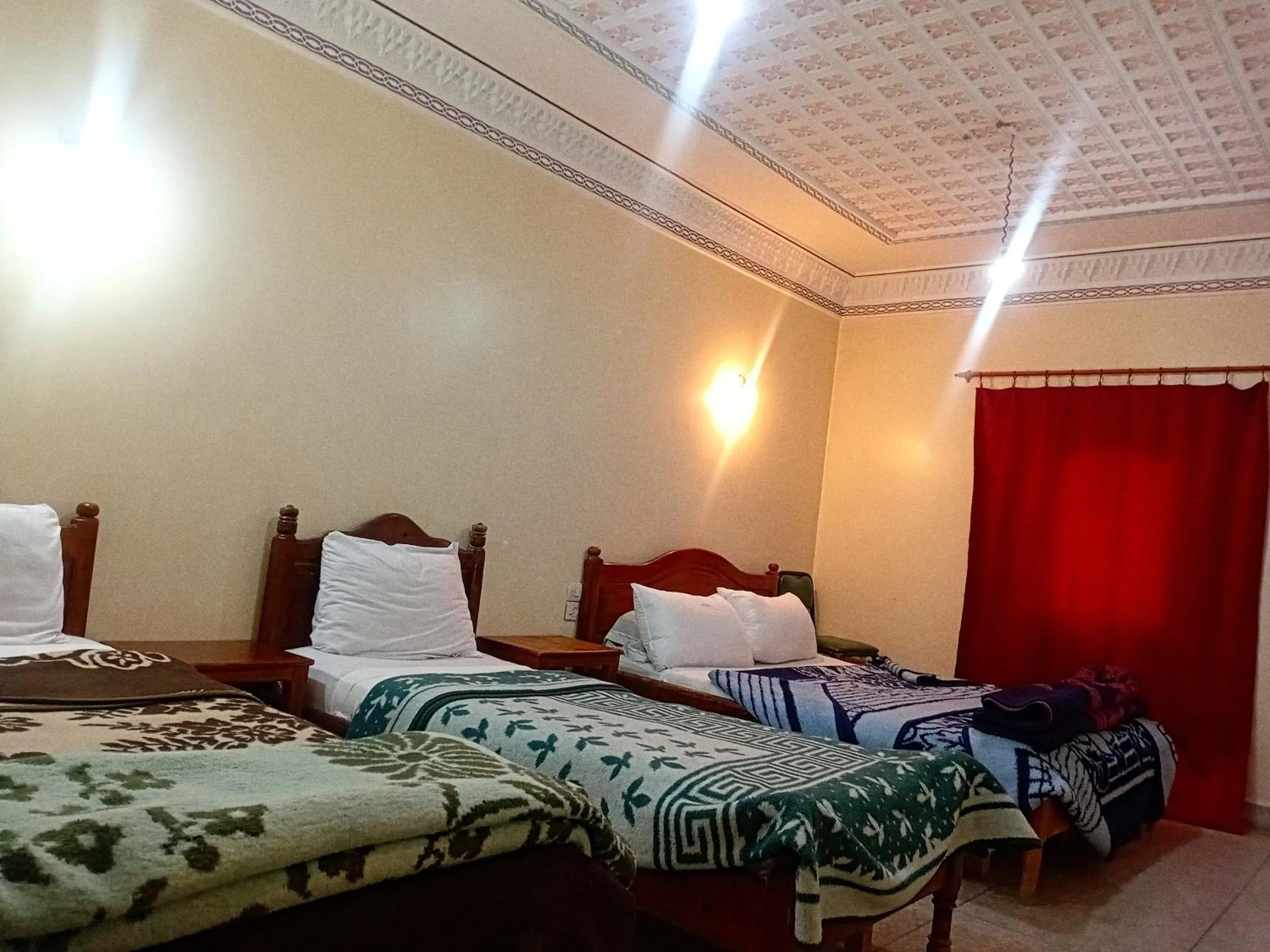 Bed in Hotel Almanader