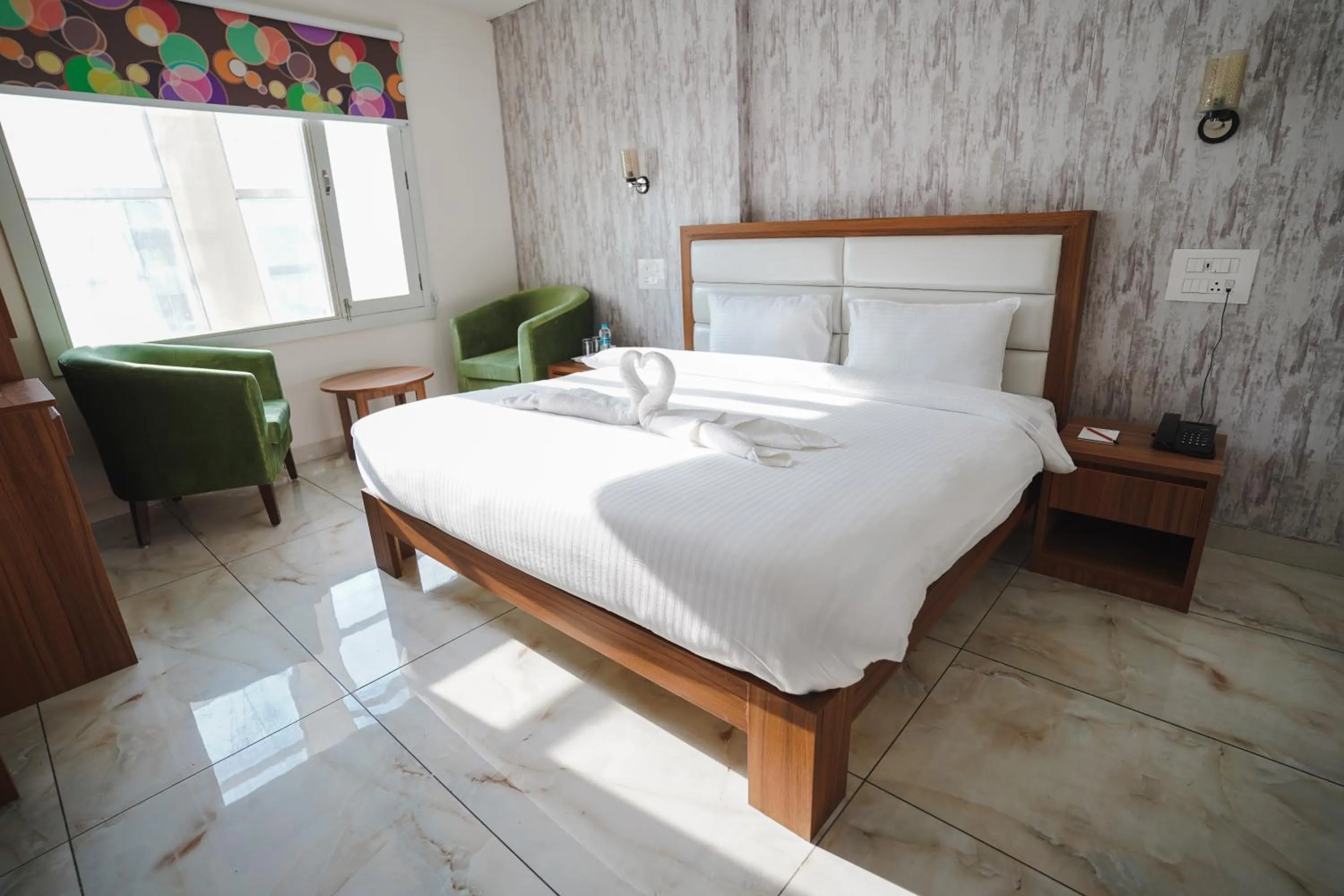 Photo of the whole room, Bed in Hotel Northwind Mohali