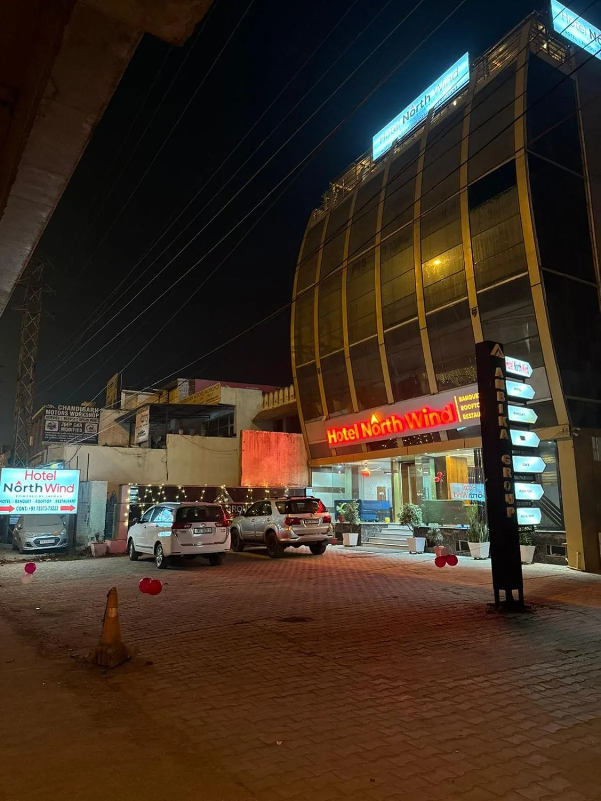 Property building in Hotel Northwind Mohali