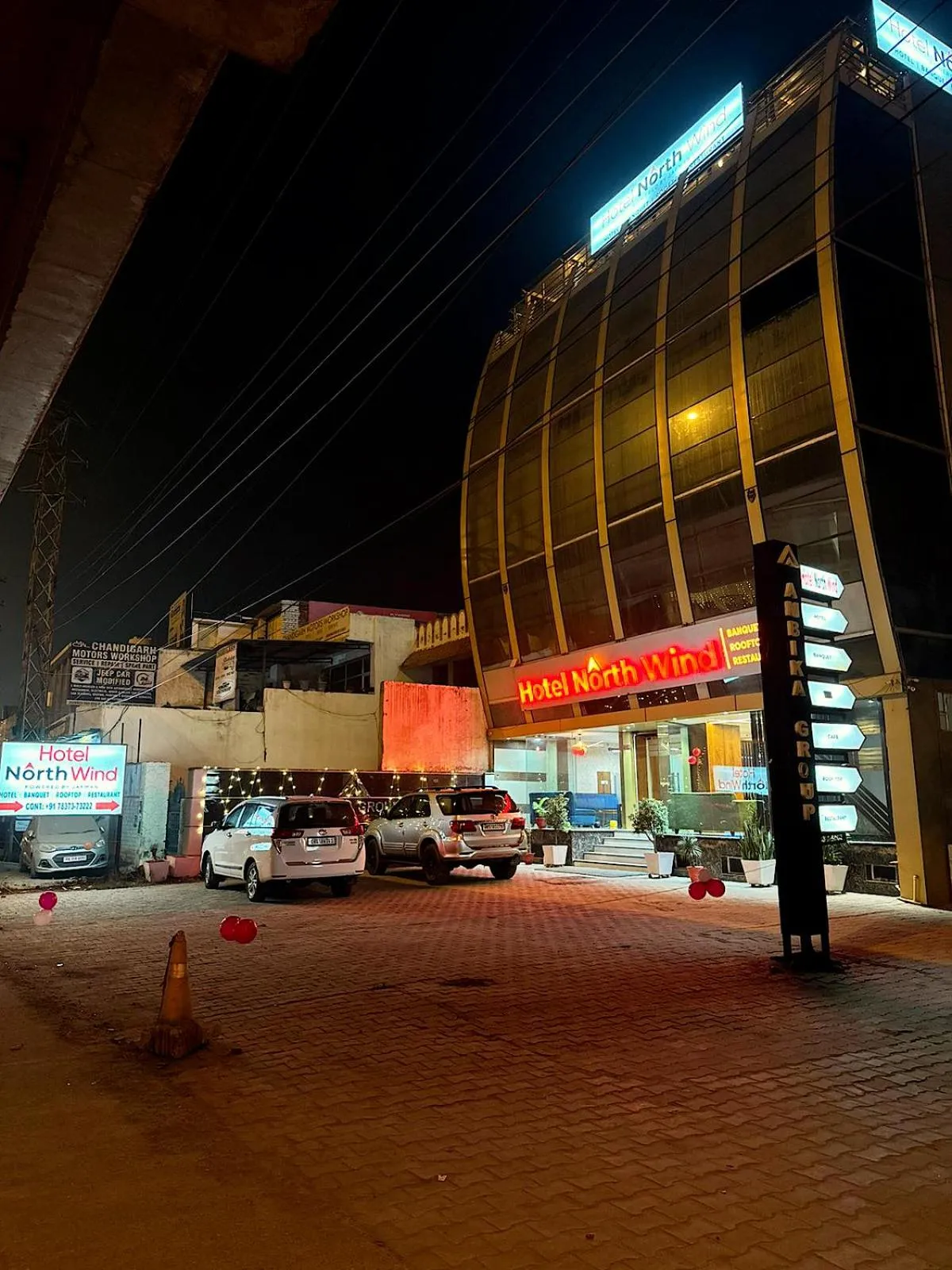 Property building in Hotel Northwind Mohali