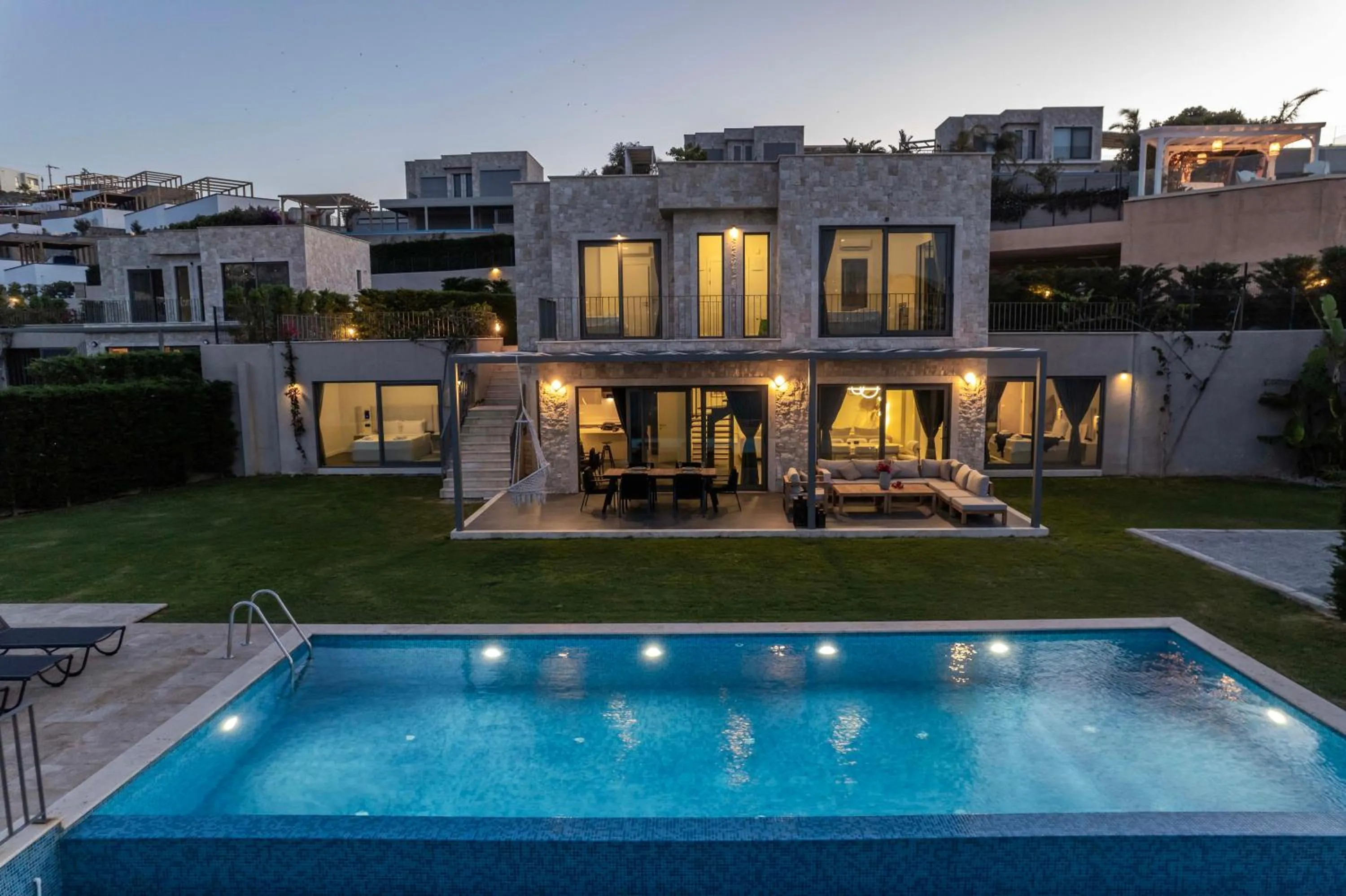 Garden in Bovilla Hotel Salt Yalıkavak