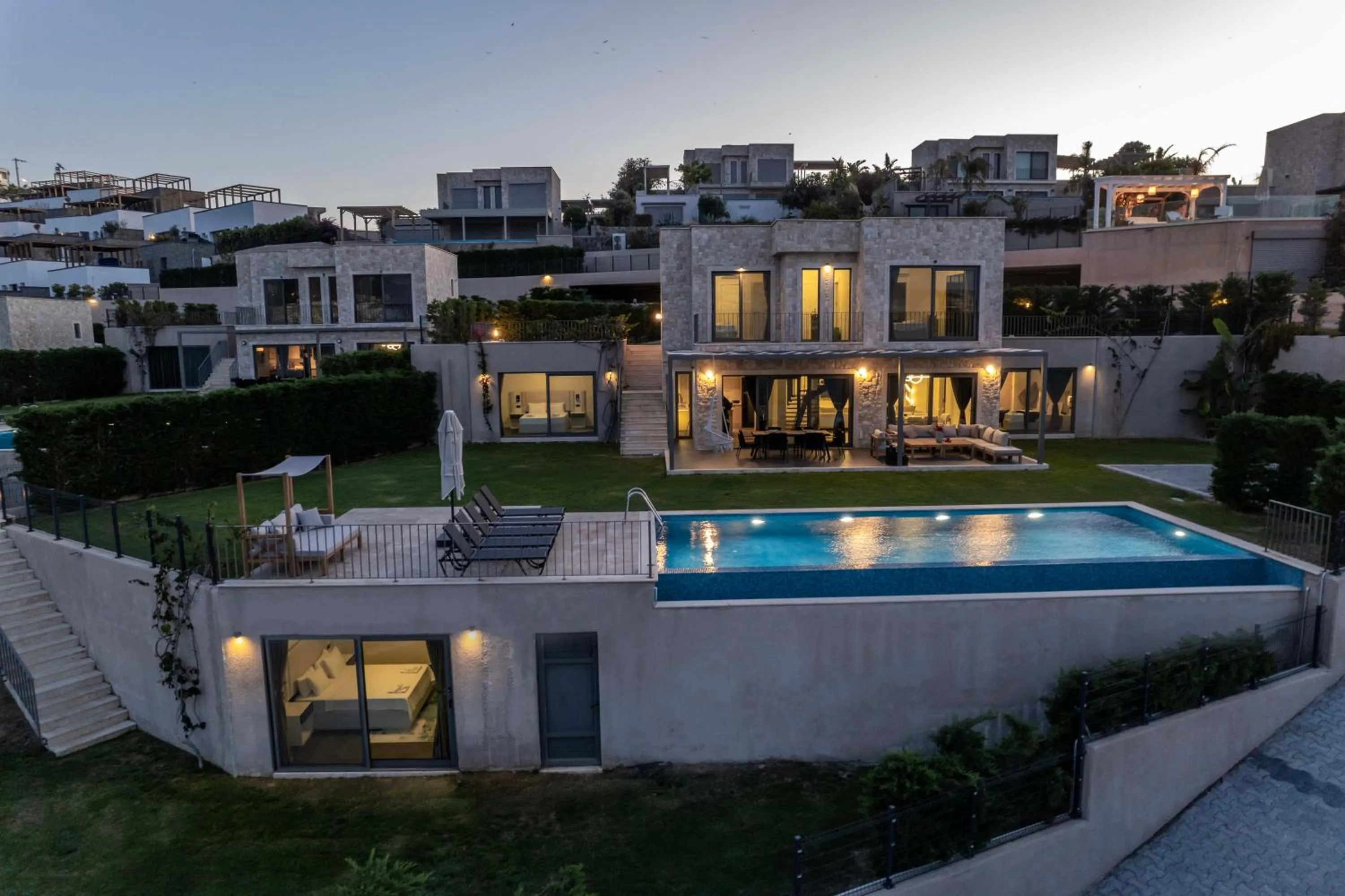 Garden in Bovilla Hotel Salt Yalıkavak