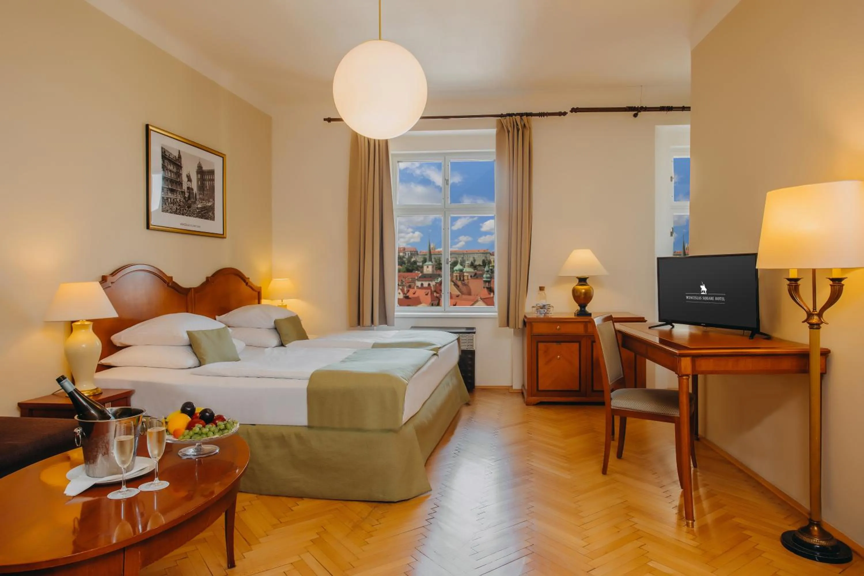 Bedroom, Bed in Wenceslas Square Hotel - Czech Leading Hotels