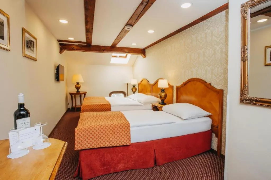 Bedroom, Bed in Wenceslas Square Hotel - Czech Leading Hotels