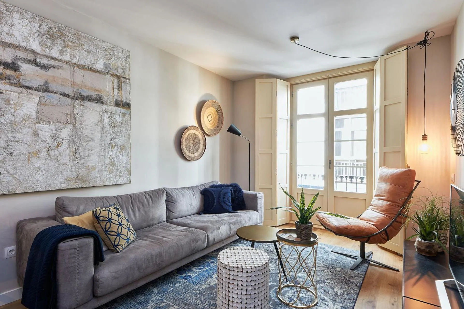 Communal lounge/ TV room in Somera Apartment in Malaga by Solaga Holiday Homes