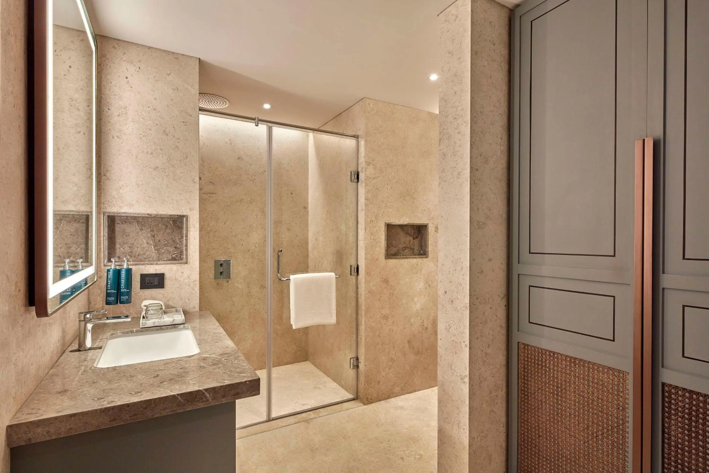 Bathroom in Doubletree By Hilton Bengaluru Whitefield