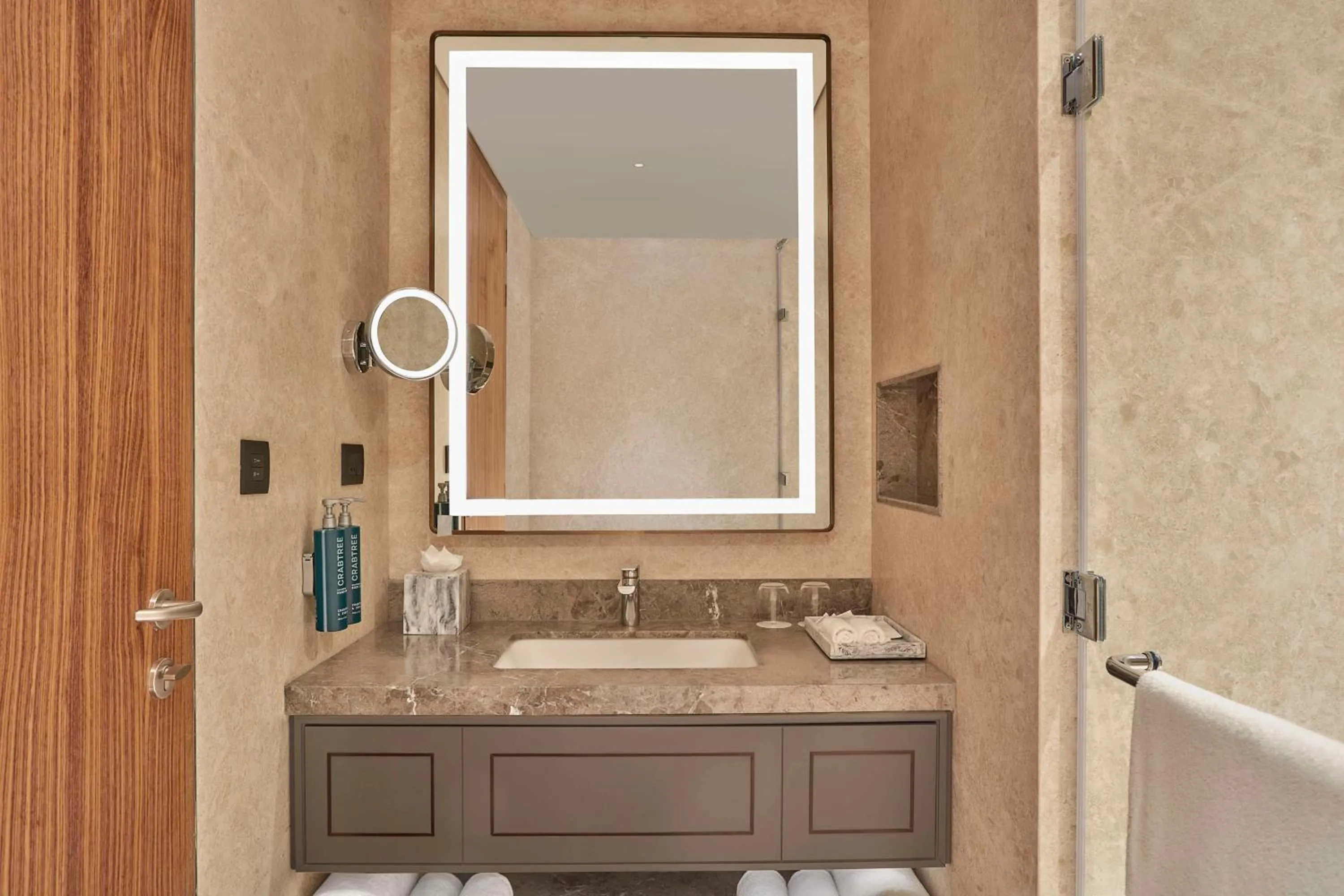 Bathroom in Doubletree By Hilton Bengaluru Whitefield