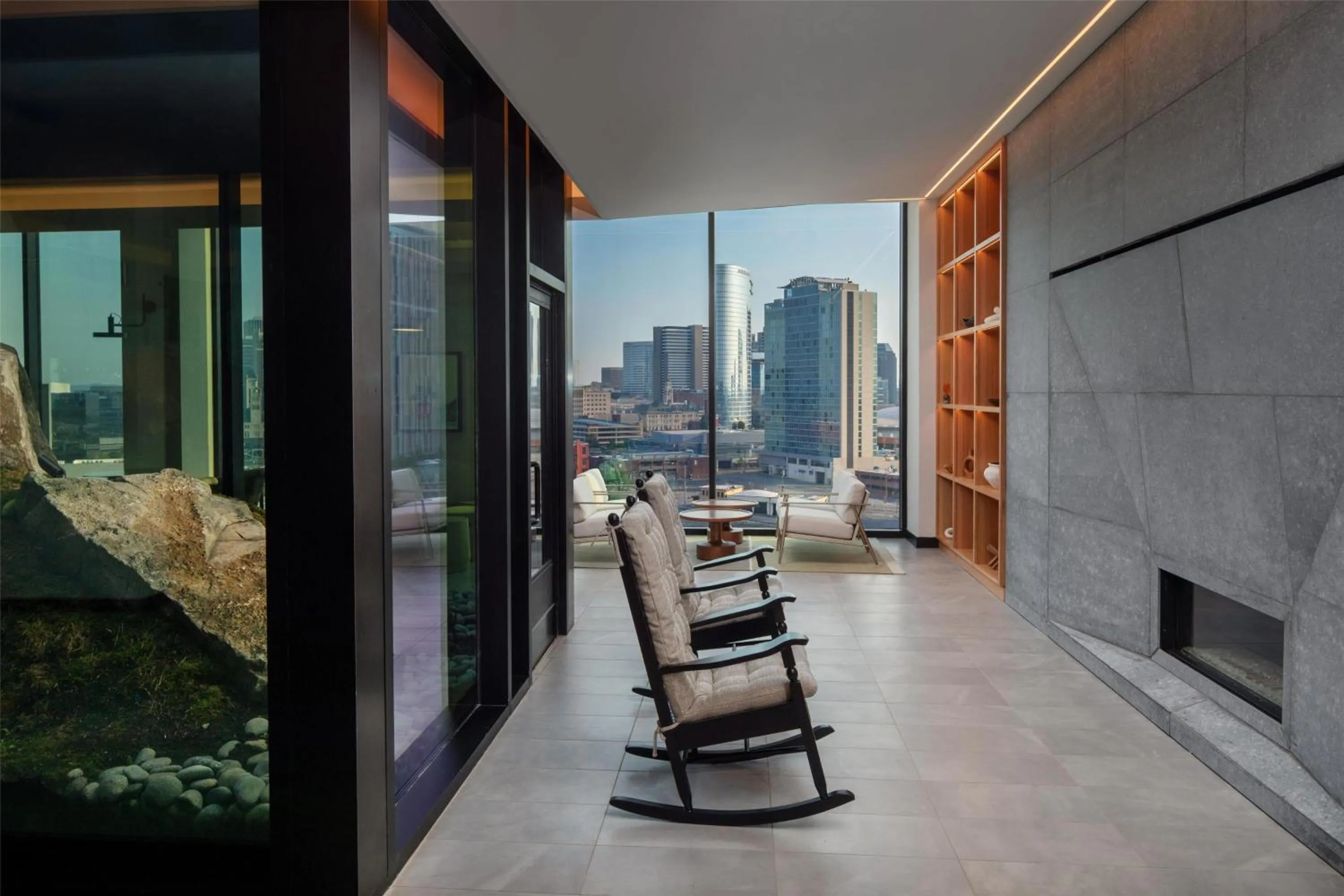 Lobby or reception in Homewood Suites By Hilton Nashville Downtown The Gulch